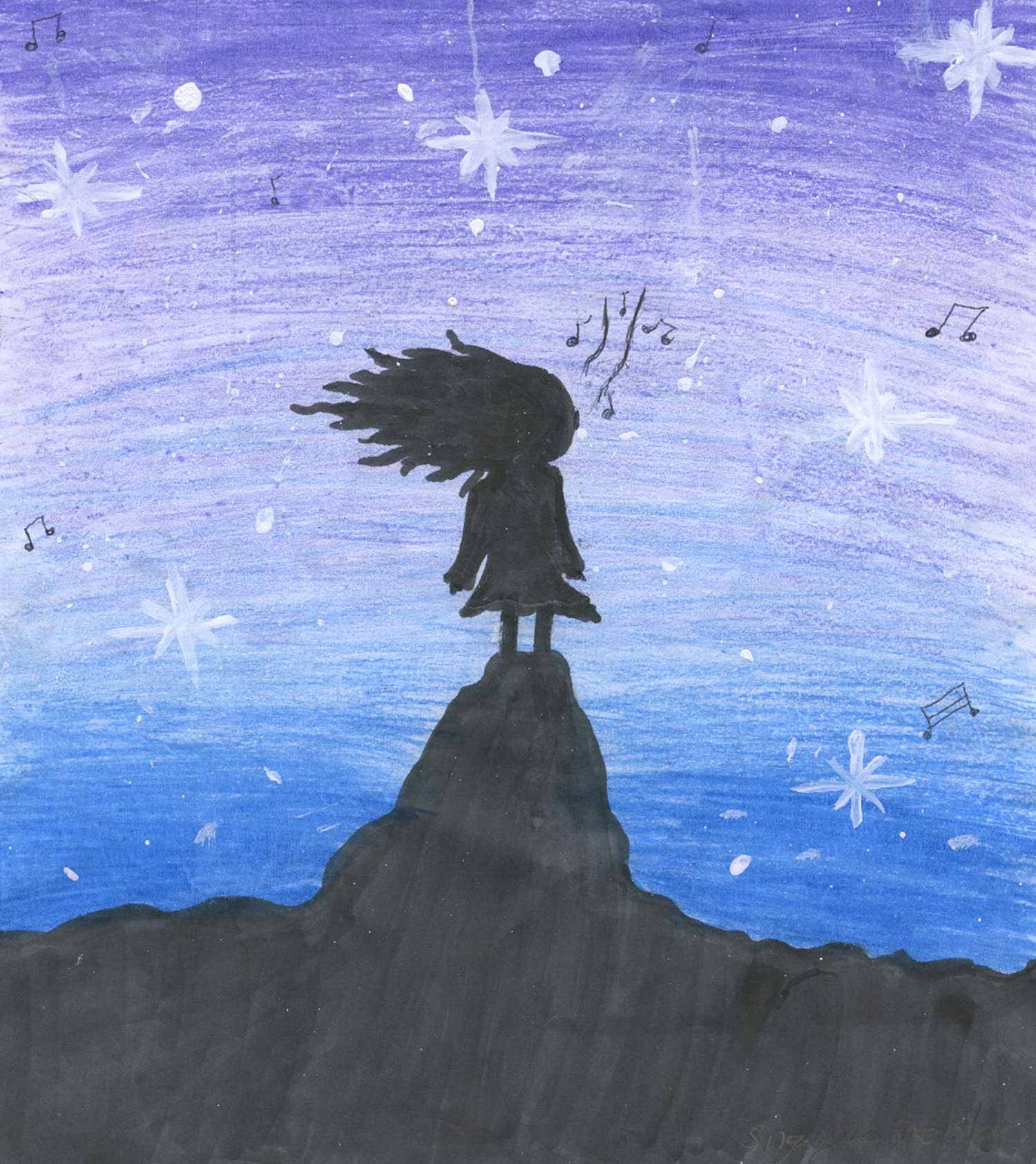 Evangeline Eaton - 5th grade; St. Johns, FL art