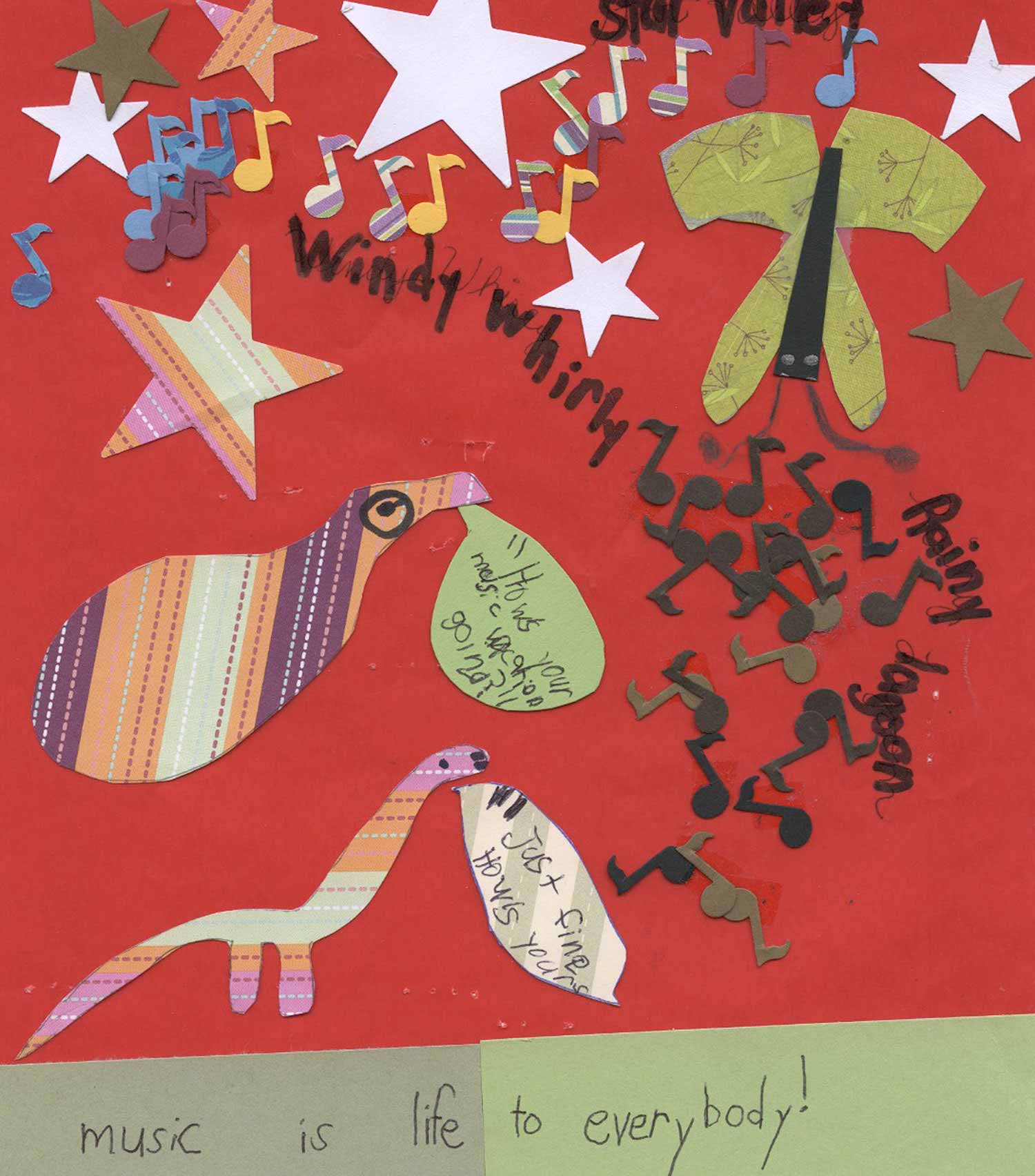 Oscar Martin - 2nd grade; Hartford, WI art
