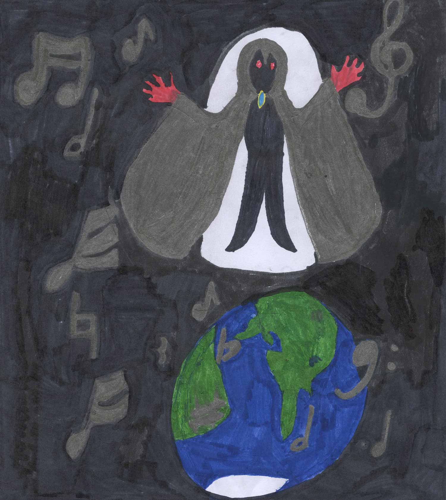 Vivian Savage - 3rd grade; Averill Park, NY art