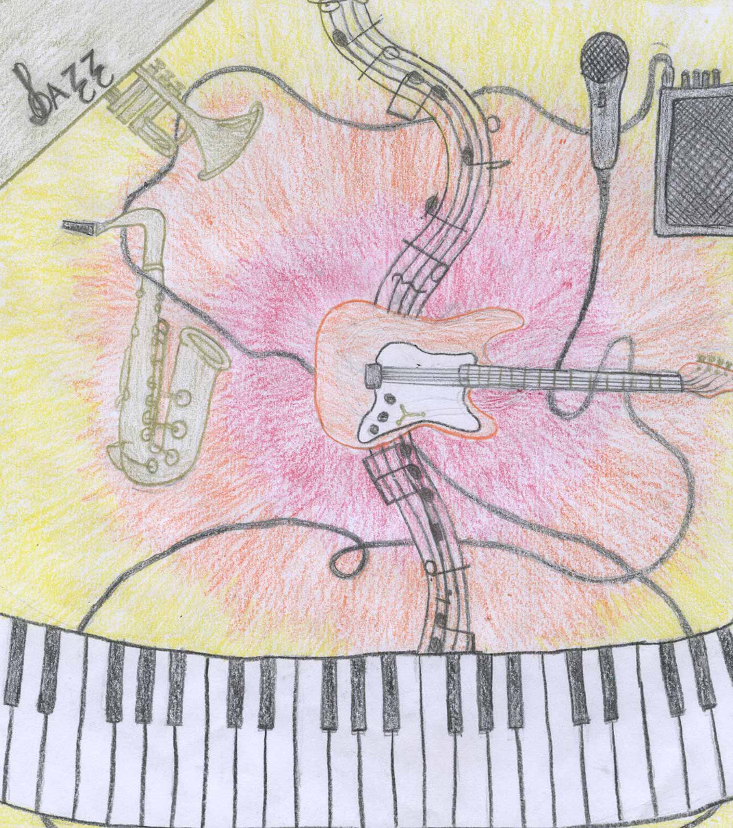 Zoe Bolme - 5th grade; Yorkton, Saskatchewan art