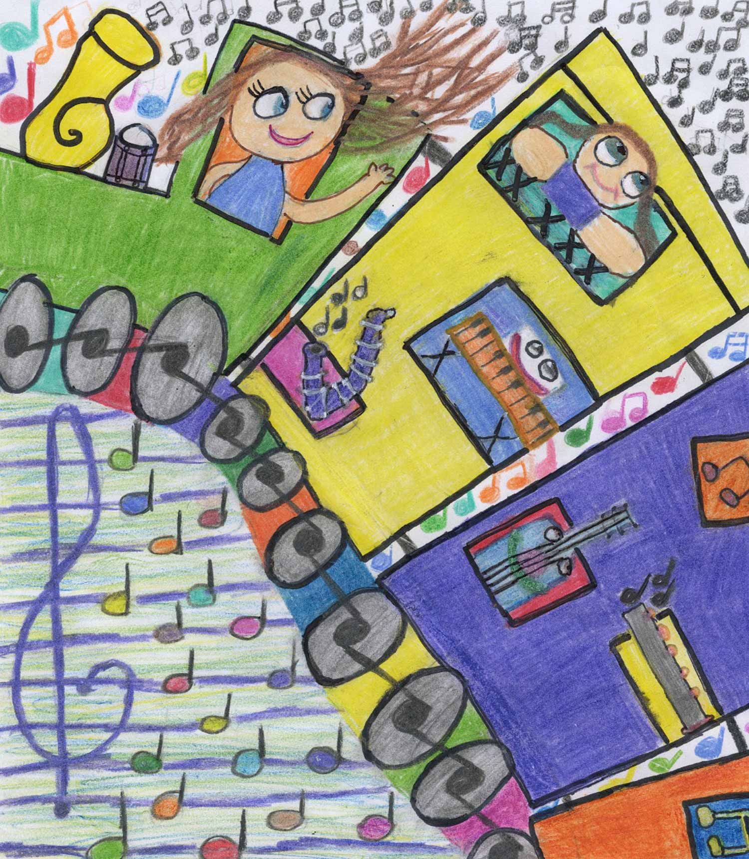 Morgan Bandhauer - 4th grade; Ft. Collins, CO art