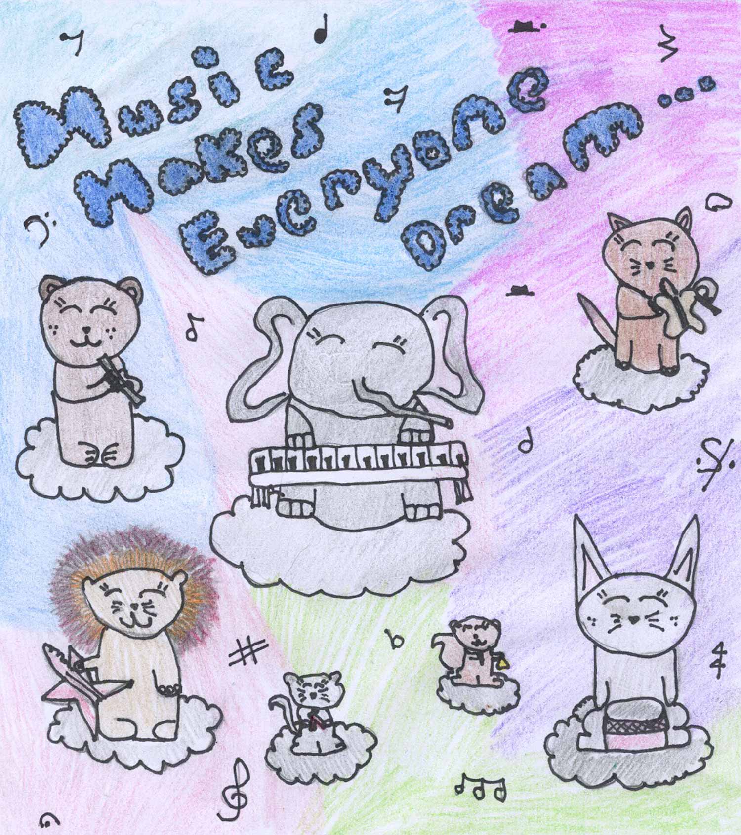 Gabriella Rios - 5th grade; Weston, FL art