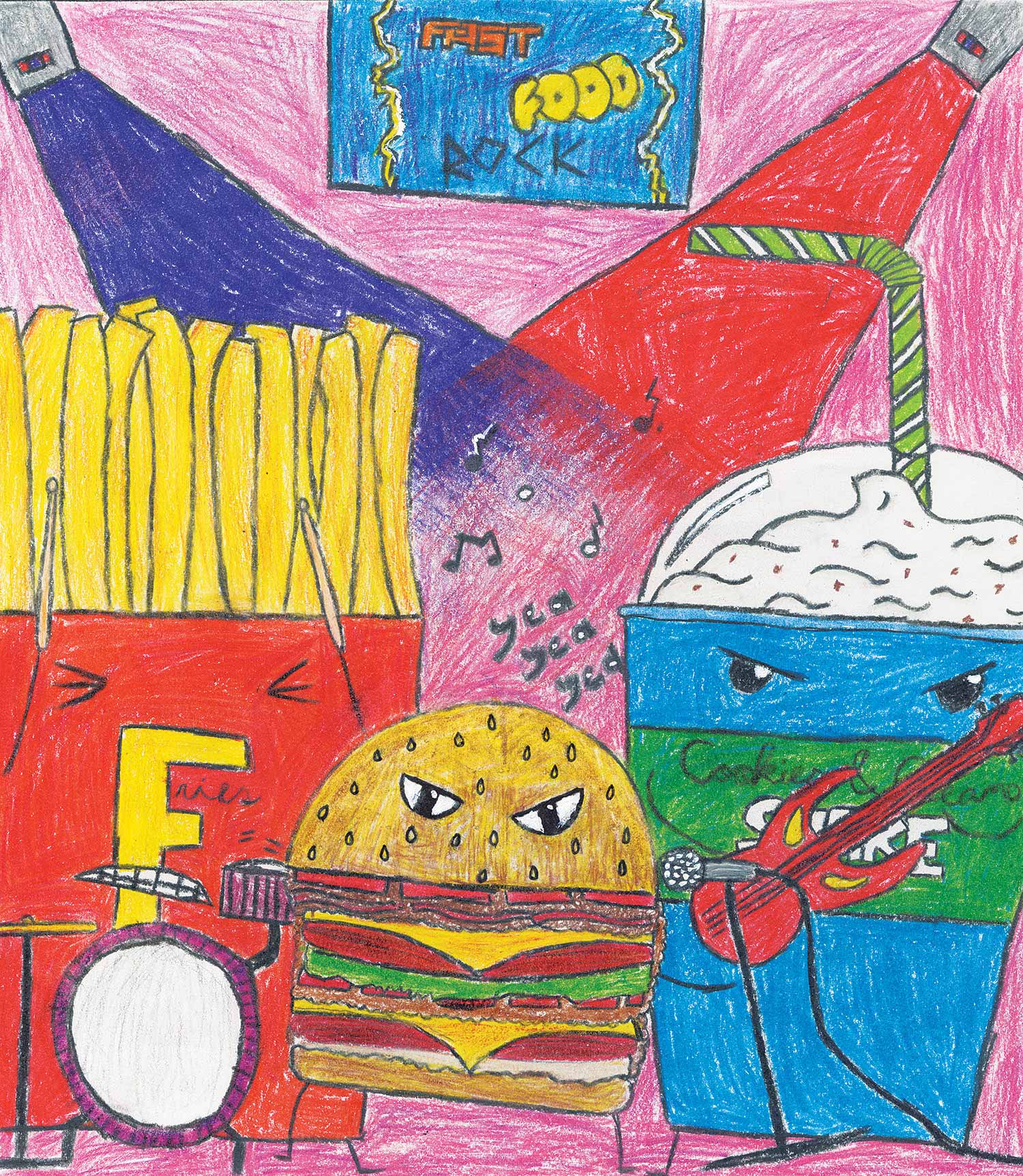 Colin Erick Joens - 5th grade; Fort Collins, CO art