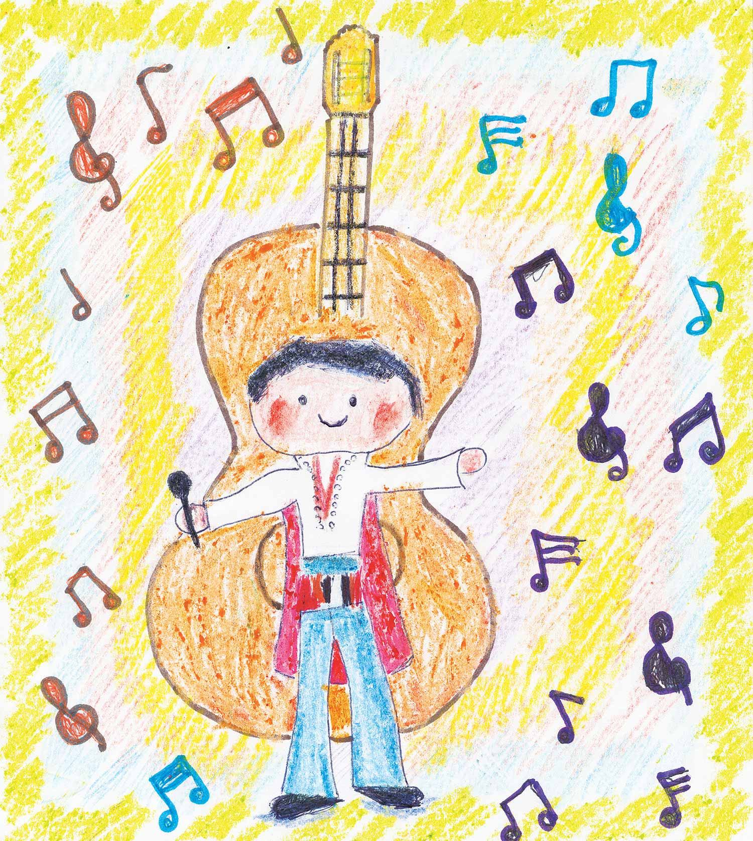 Aditiya Sharma - 1st grade; Richardson, TX art
