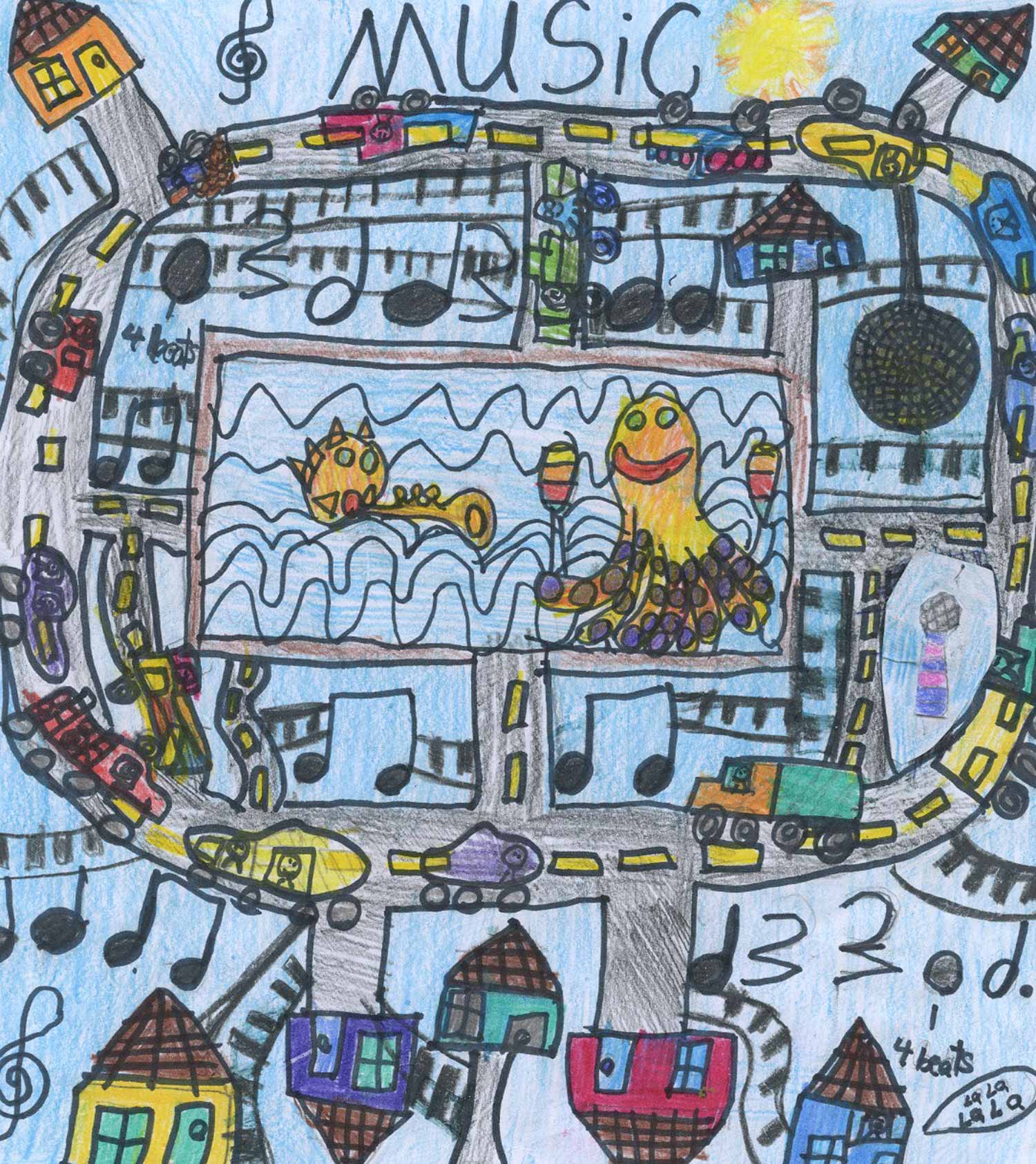 Zoey Pruess, Hartford, WI art