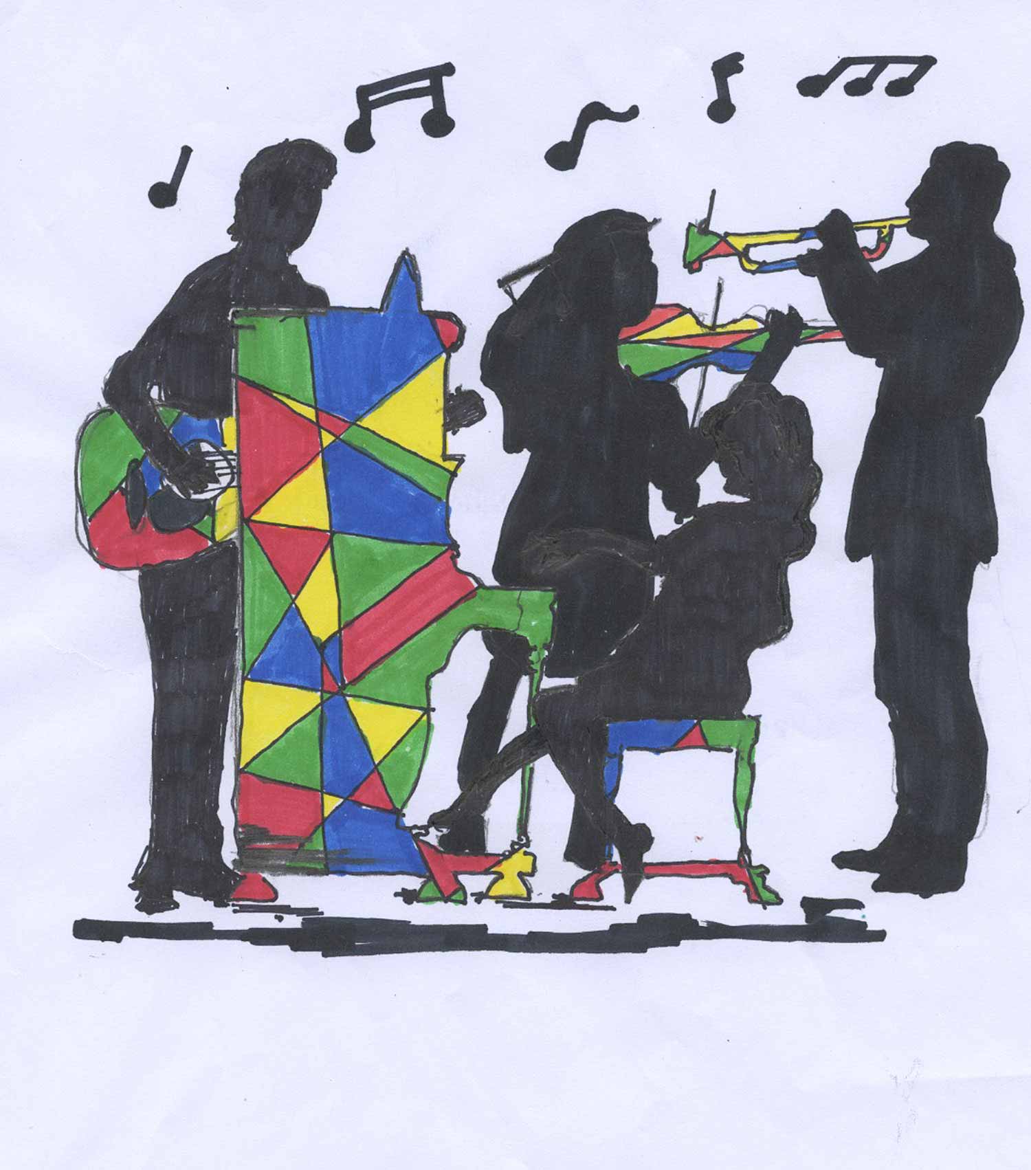 Aiden Ward - 8th grade; Hoboken, NJ art
