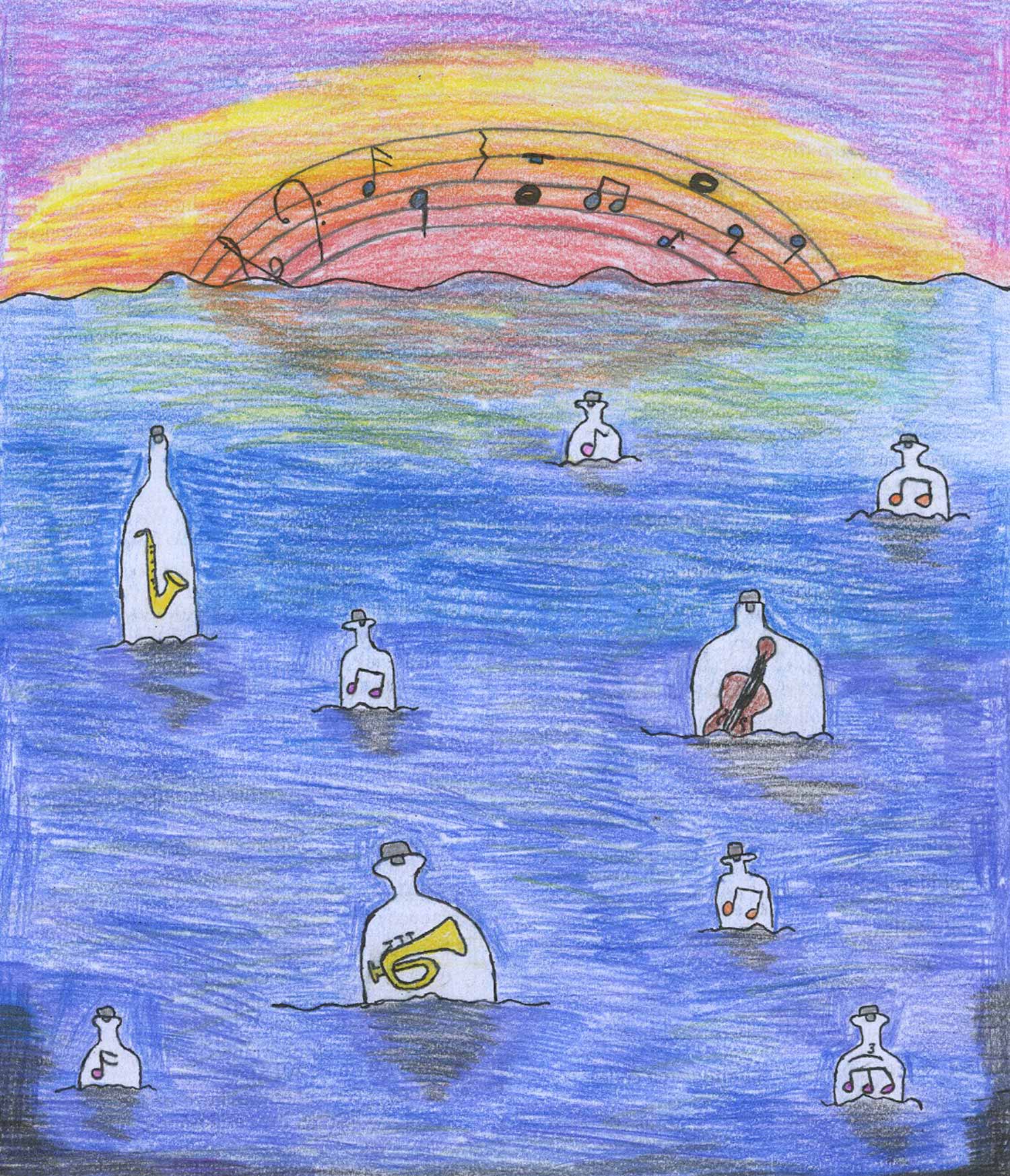 Caroline Grogan - 8th grade; Wallingford, PA art