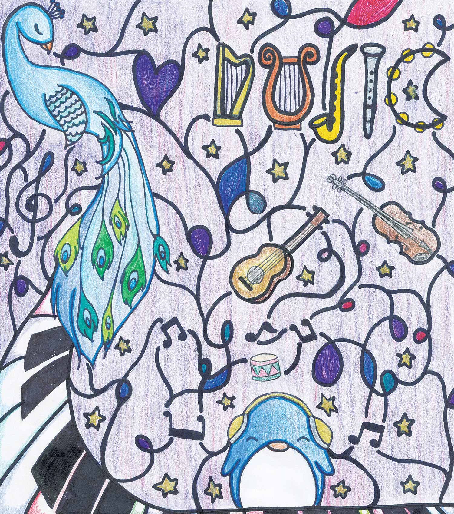 Hailey Chan - 5th grade; Walnut, CA art