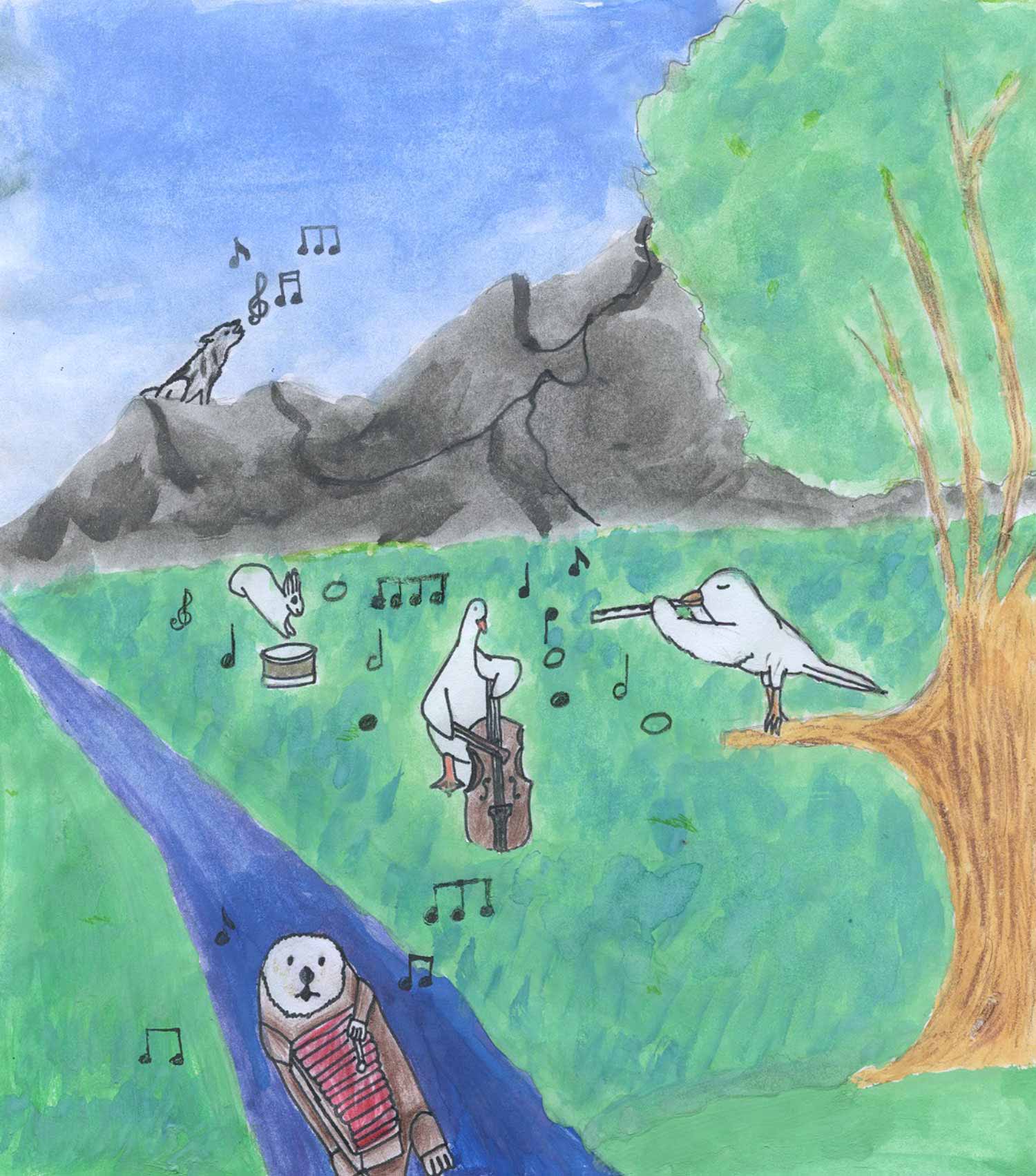 Christopher Quan - 5th grade; Alameda, CA art