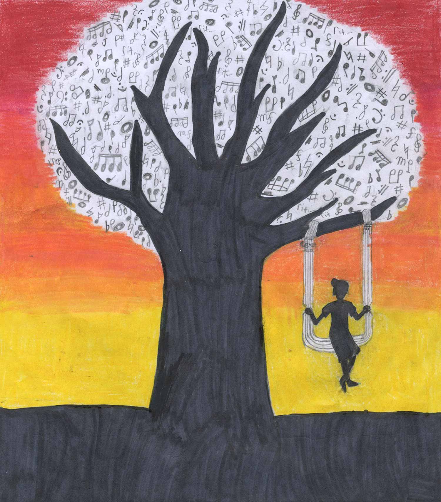 Ruth Roberts - 5th grade; Kent, WA art