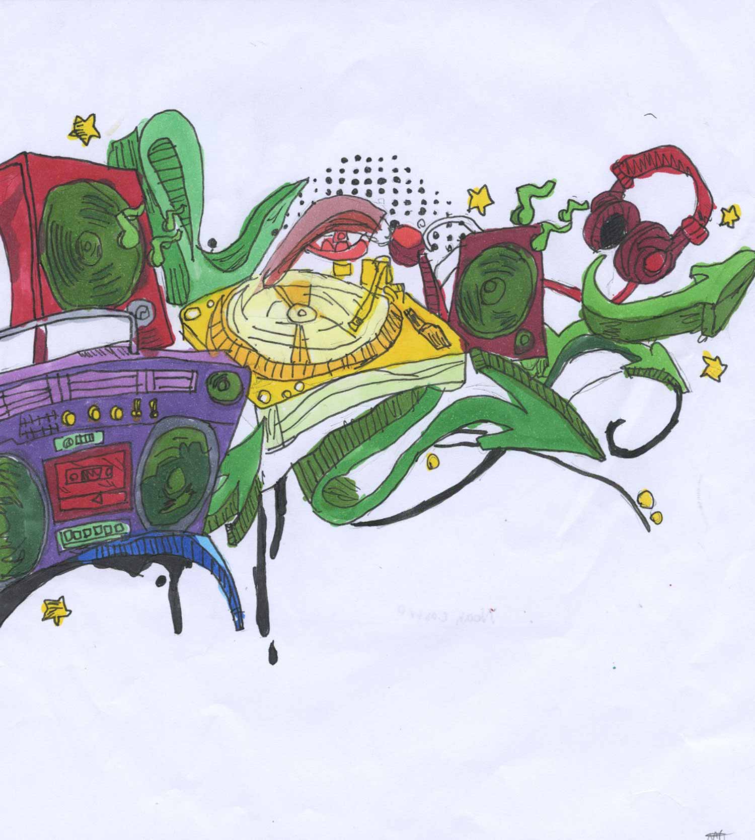 Noah Castro - 5th grade; Chicago, IL art