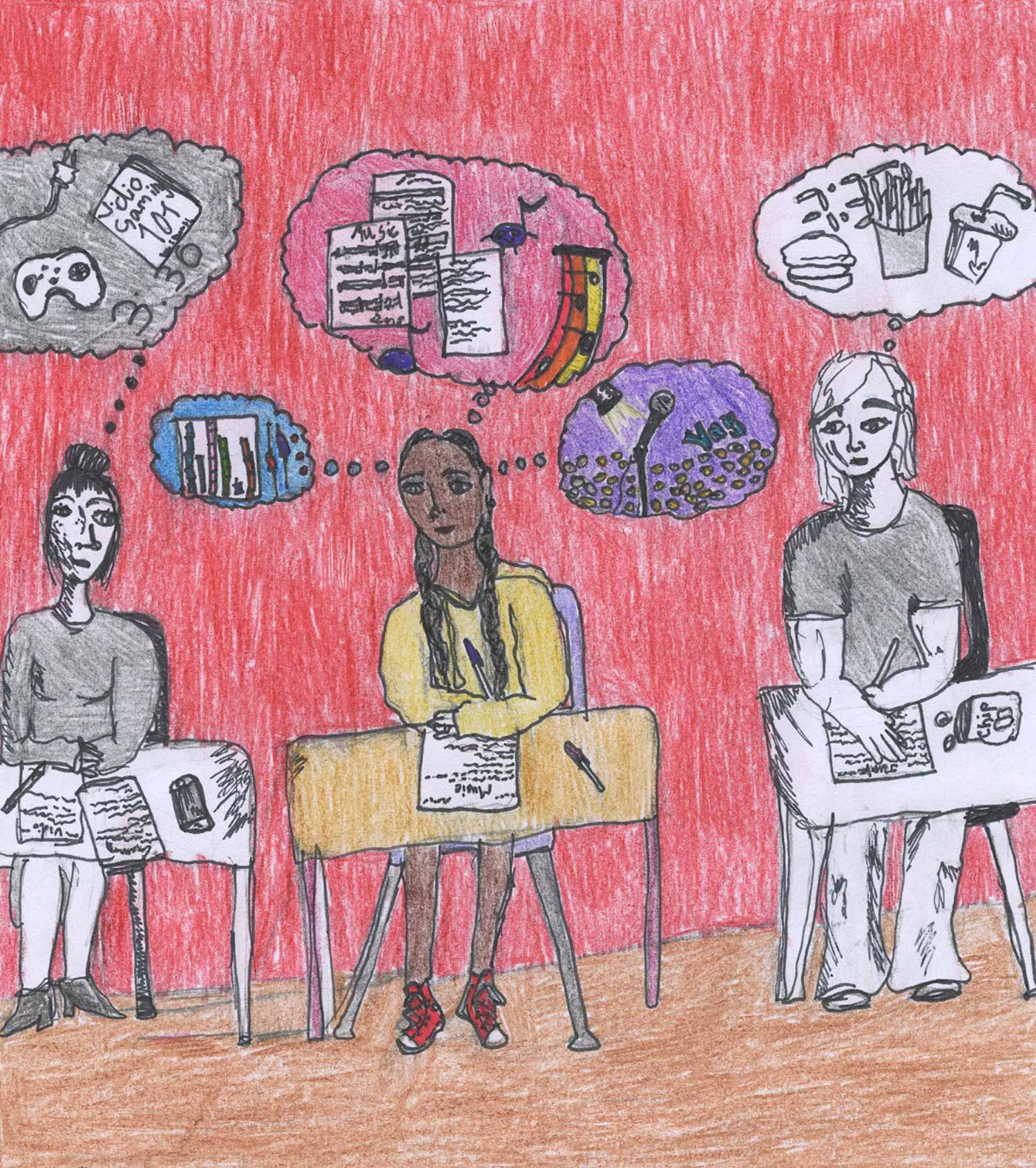 Reagan Alice Myer - 5th grade; Boyce, VA art