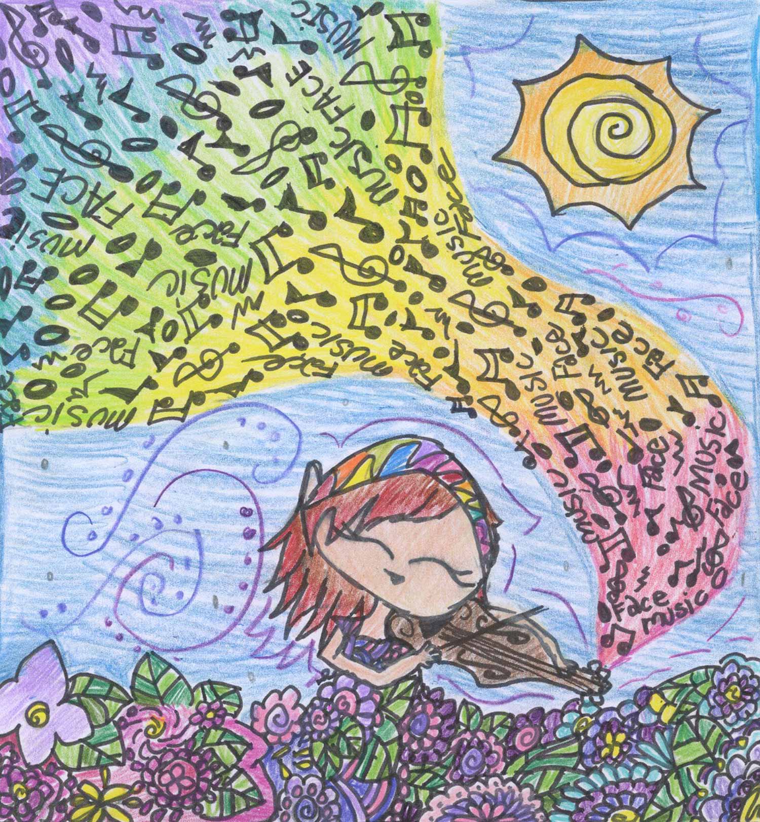 Anani Wyan Bautista -5th grade; Modesto, CA art