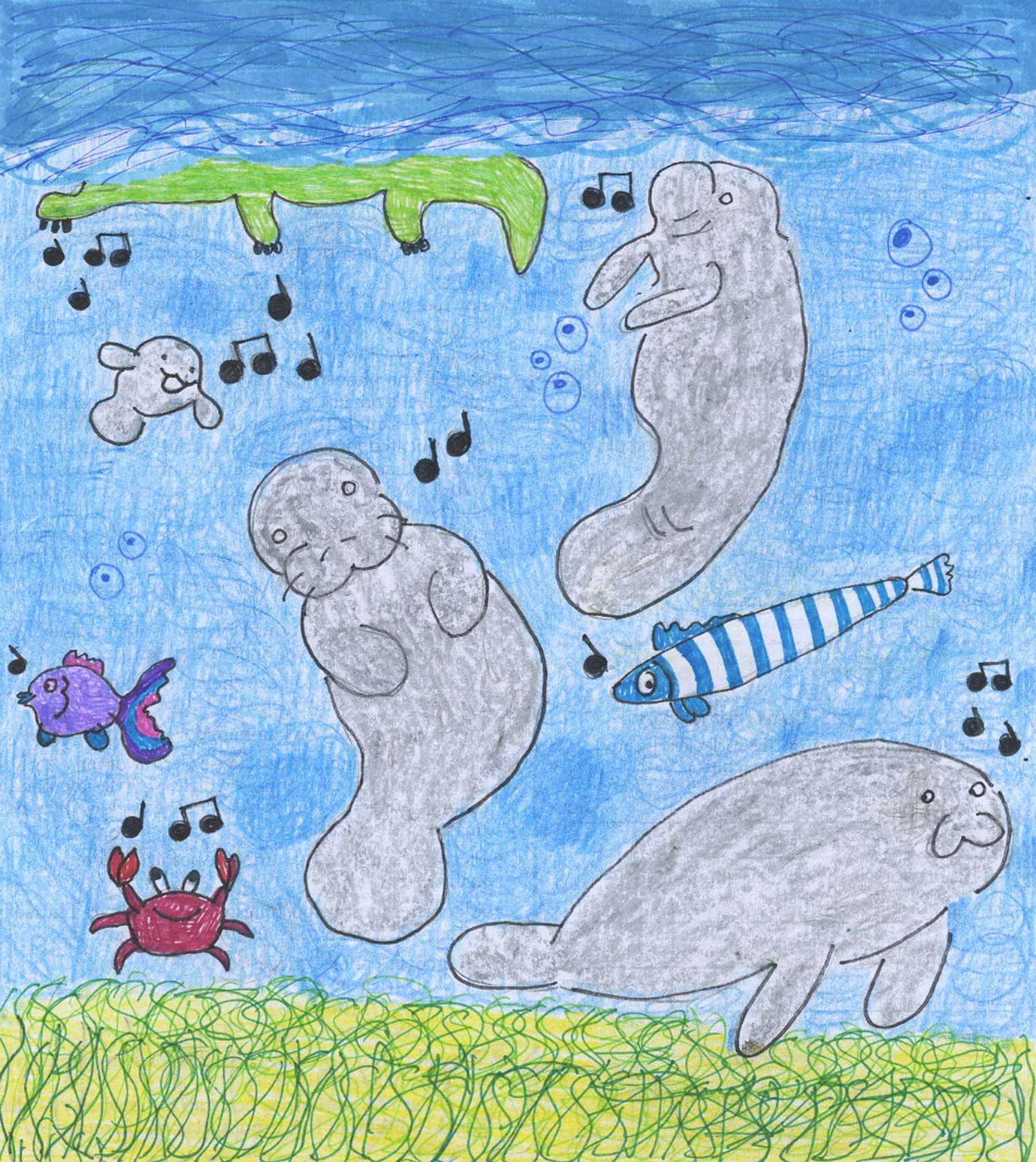 Adrianna Friel - 8th grade; Deltona, FL art
