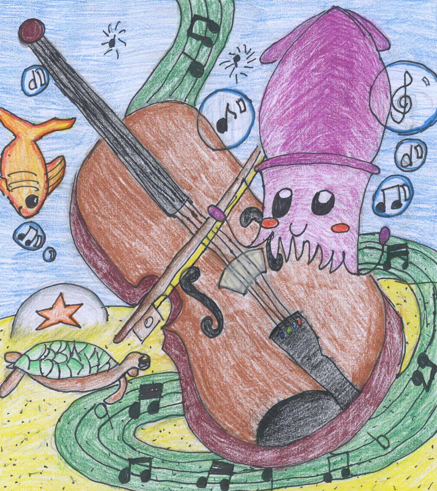 Eddie Zhang - 5th grade; Walnut, CA art
