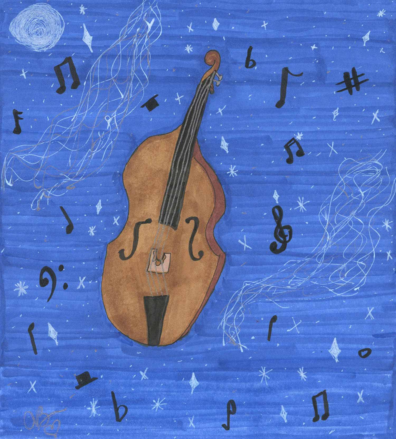 Afton Buchanan - 8th grade; Texico, IL art