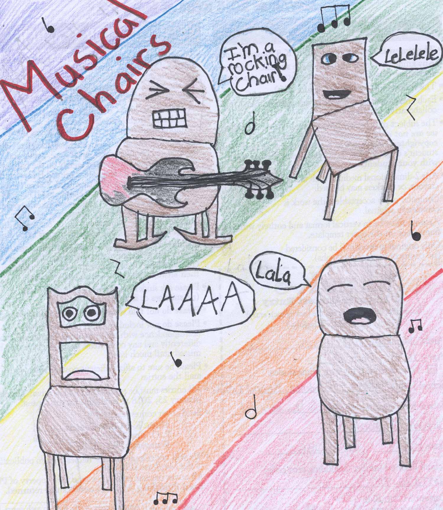 Vivian Lehman - 5th grade; Wallingford, PA art