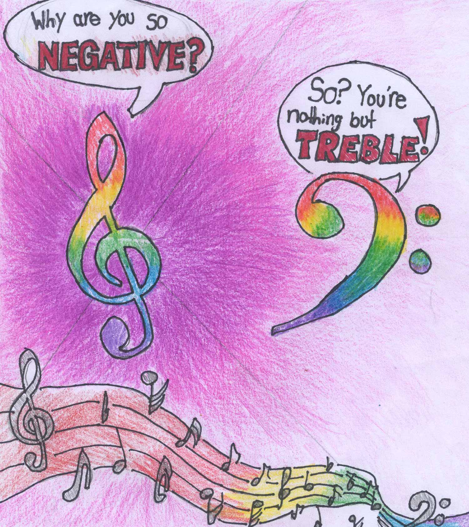 Daya Cruz - 6th grade; Rochester, MN art
