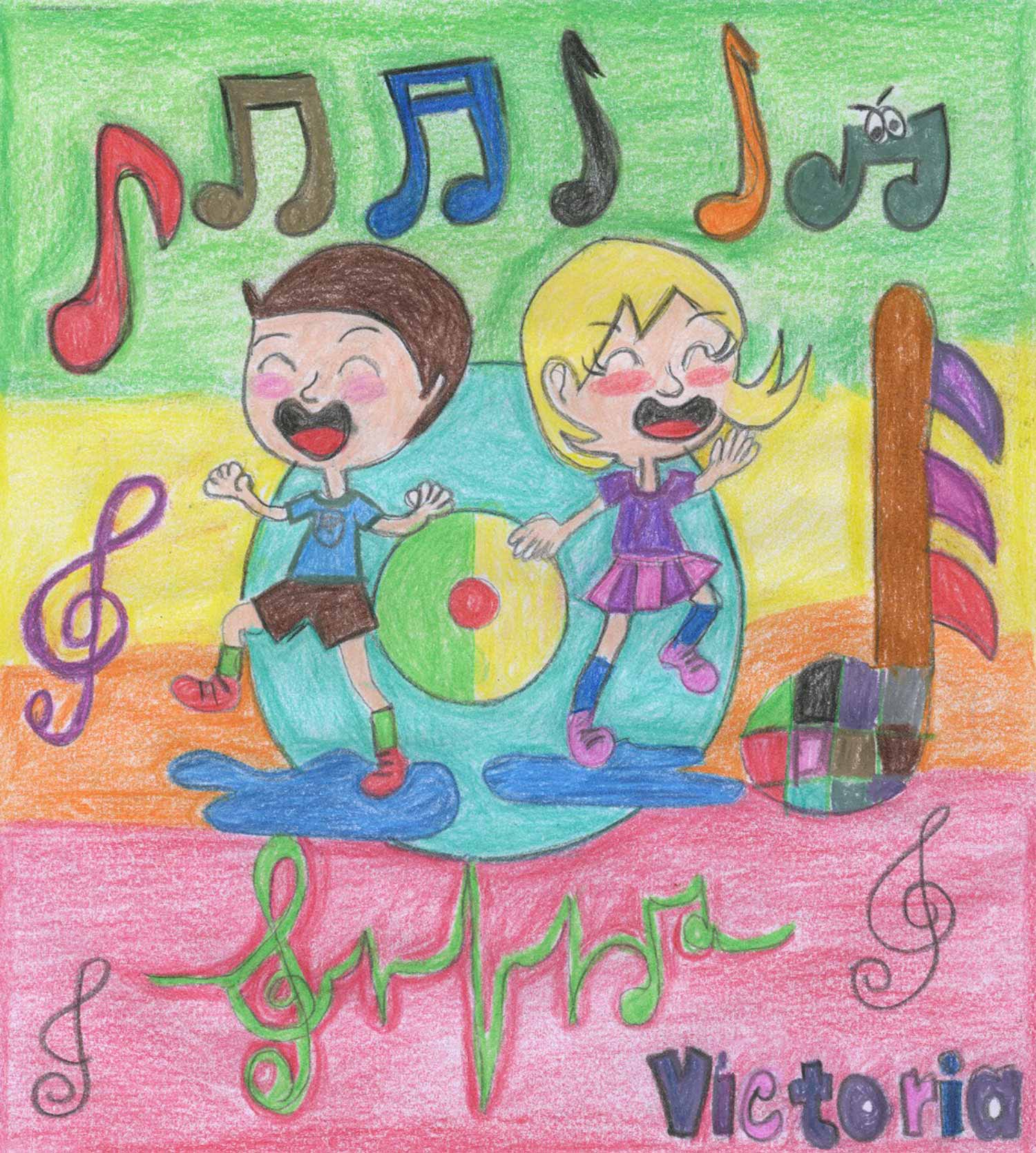 Victoria Rodreguiz - 1st grade; Weston, FL art