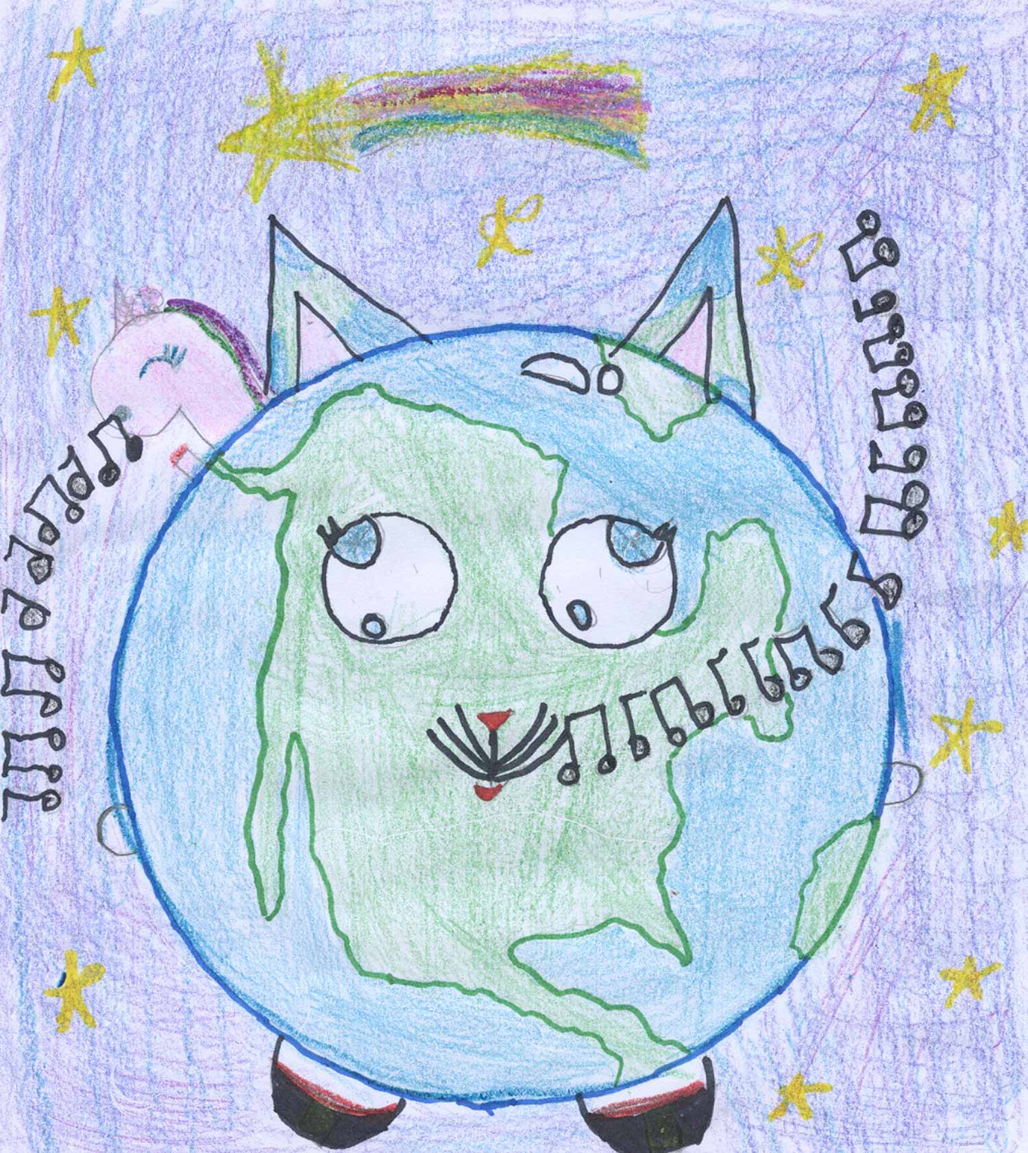 Isabella Escalona - 1st grade; Weston, FL art