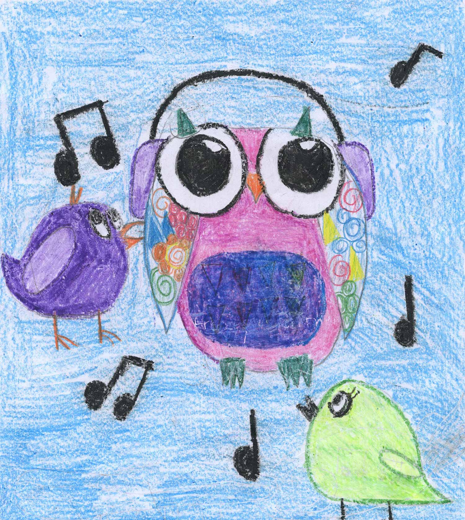 Francesca Britnell - 1st grade; Wyckoff, NJ art