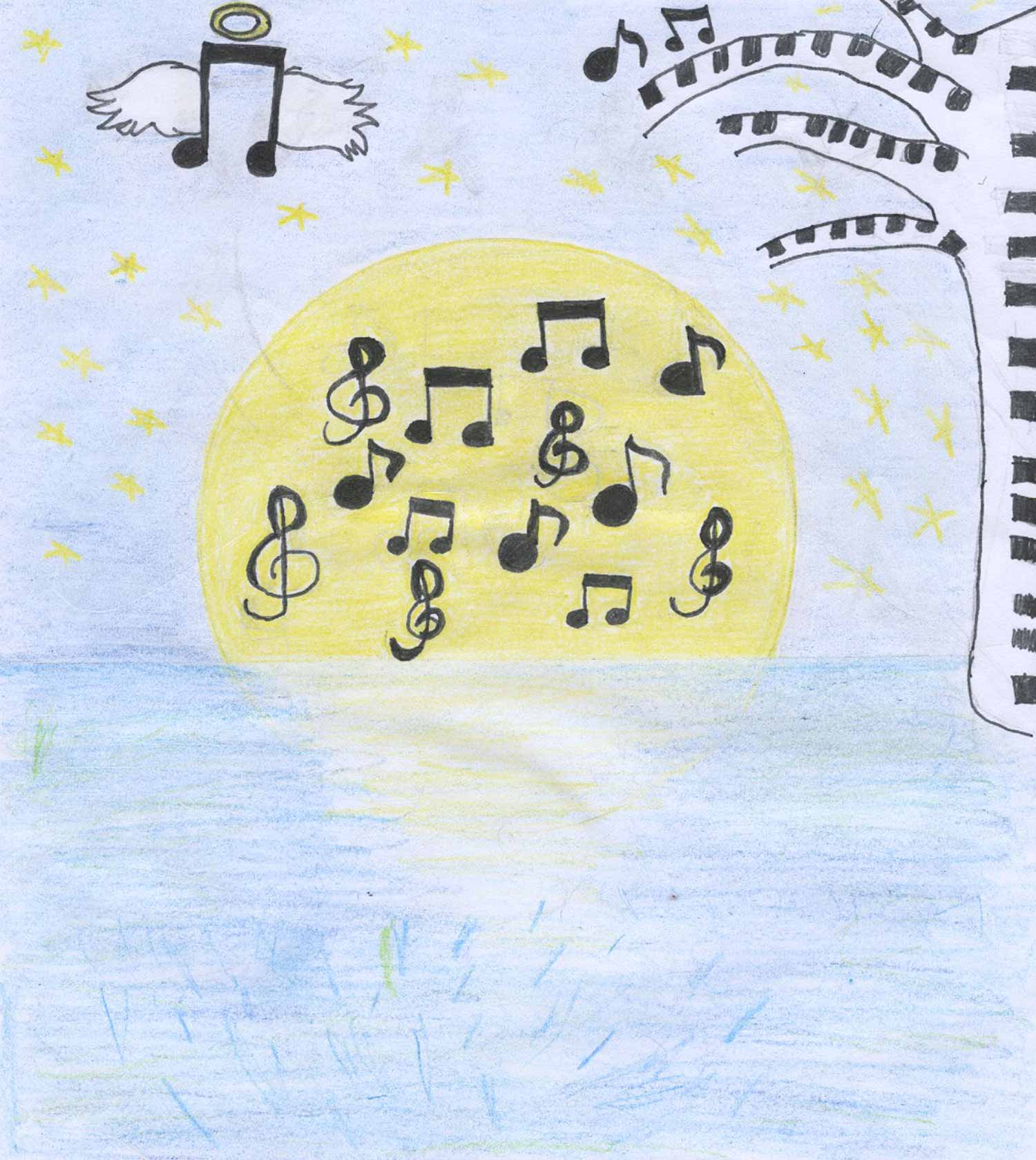 Valentina Lotero - 1st grade; Weston, FL art