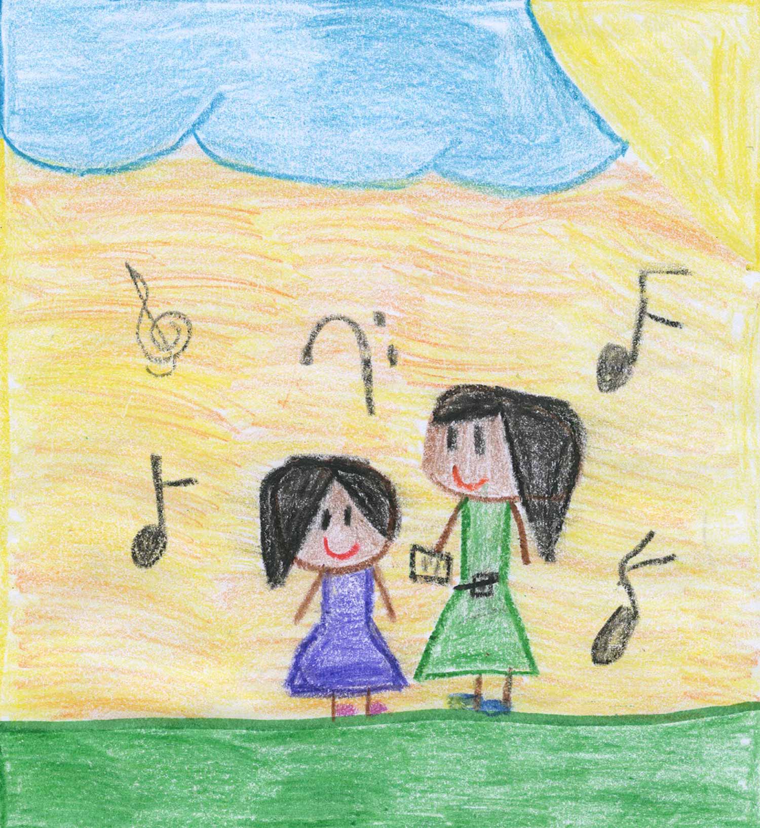 Nayja Geffrard - 1st grade; Weston, FL art