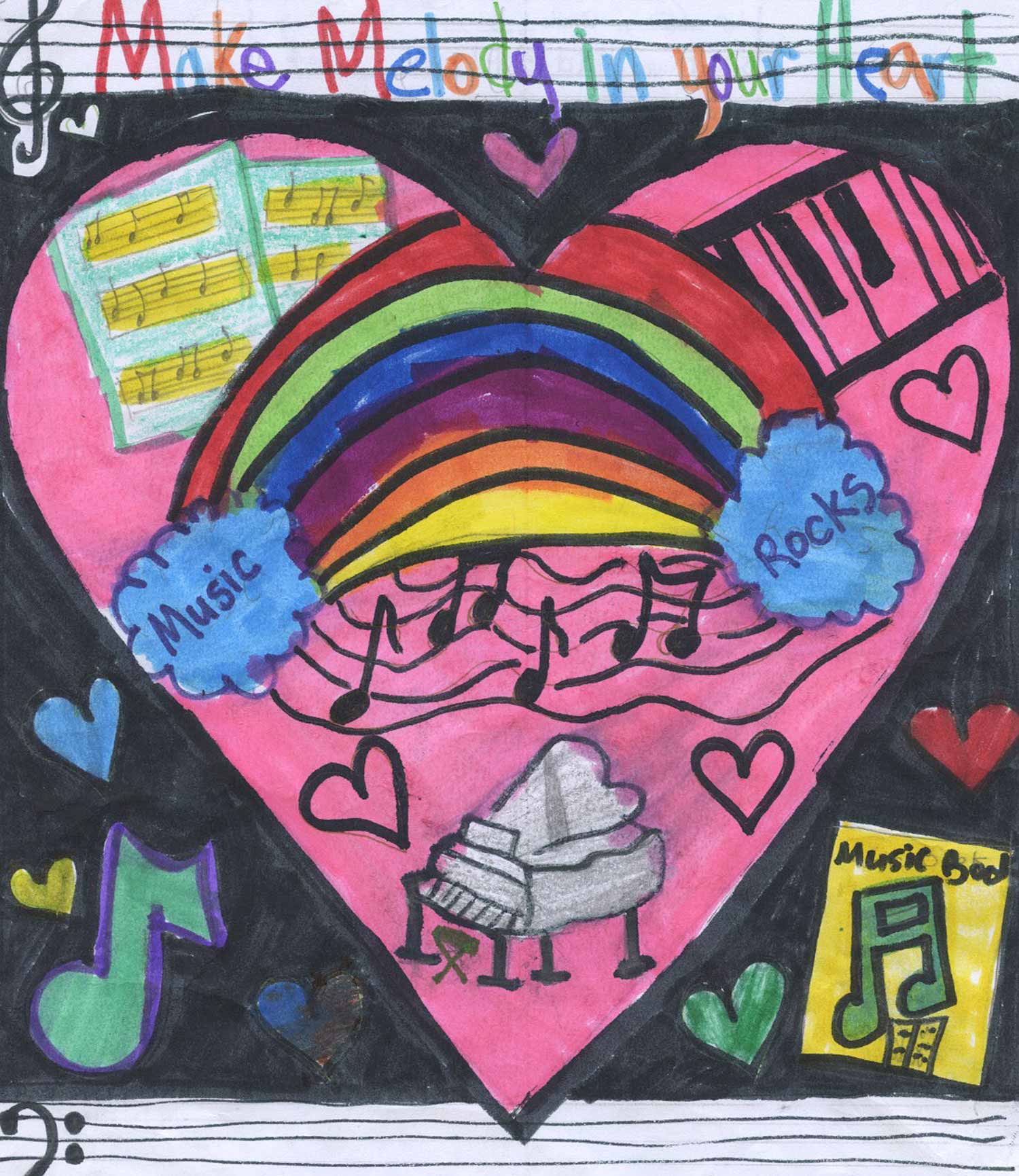 Melody Engel - 1st grade; St. Louis, MO art