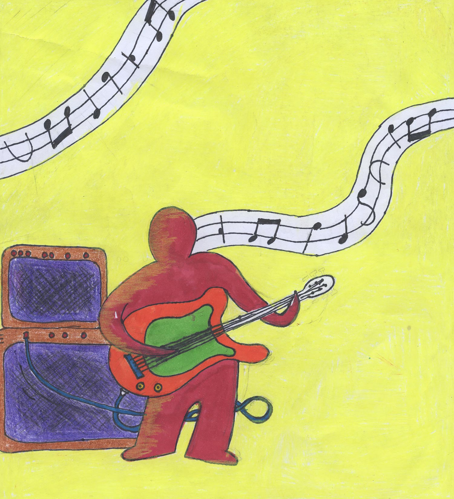 MJ Wright - 6th grade; Hoboken, NJ art