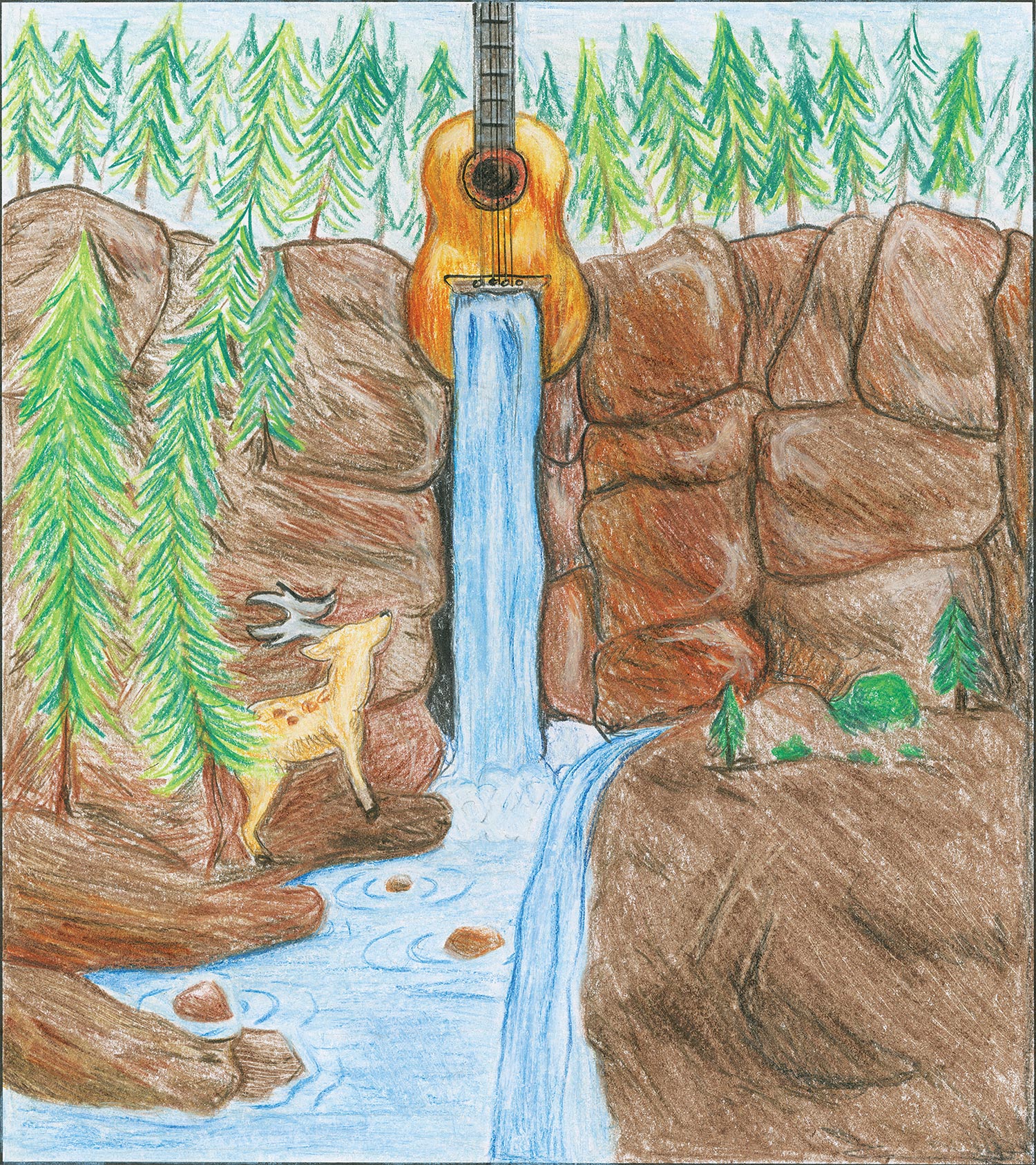 Mia Cavagnuolo - 8th grade; Hoboken, NJ art