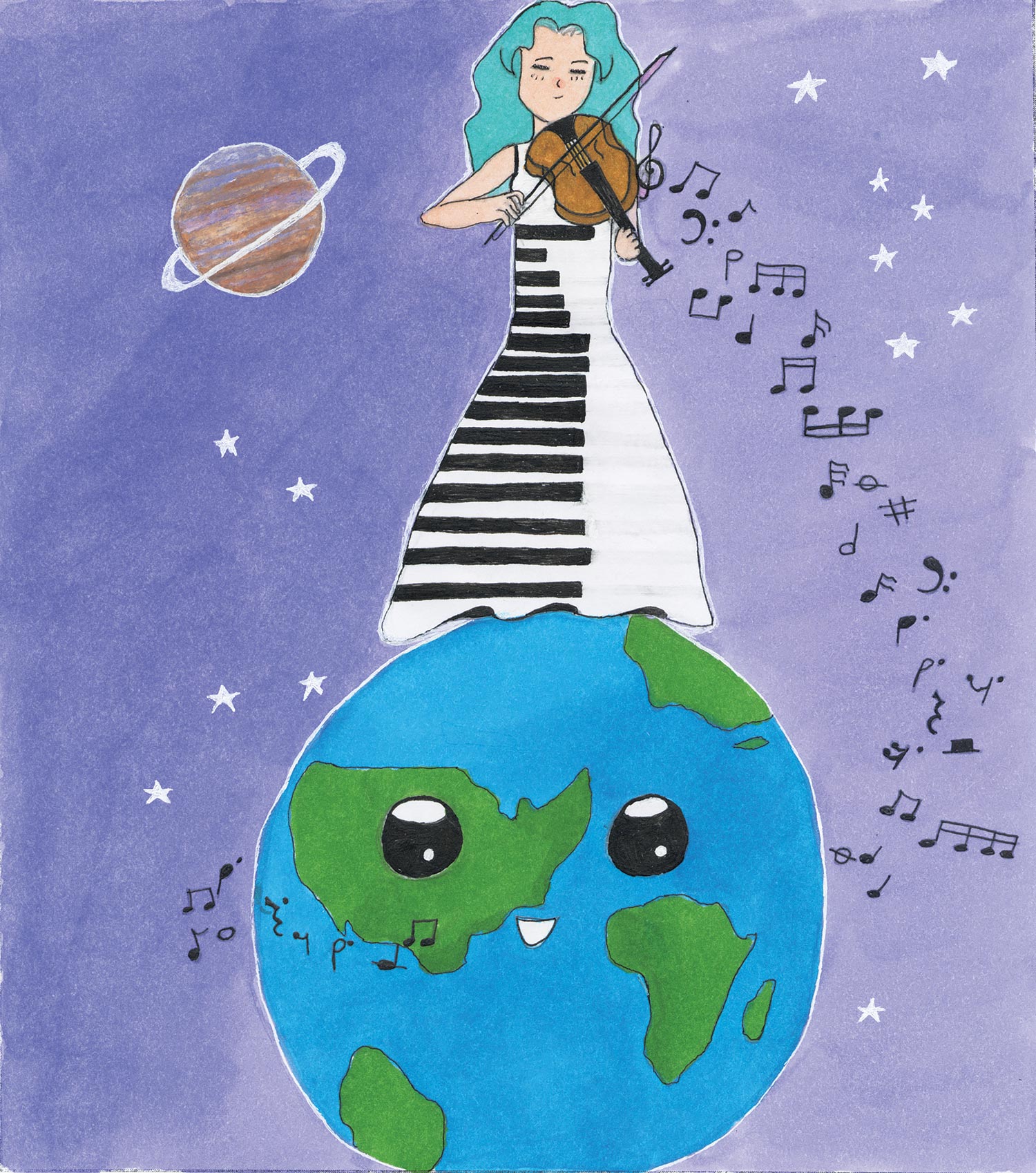 Natalia Cruz - 6th grade; Deltona, FL art