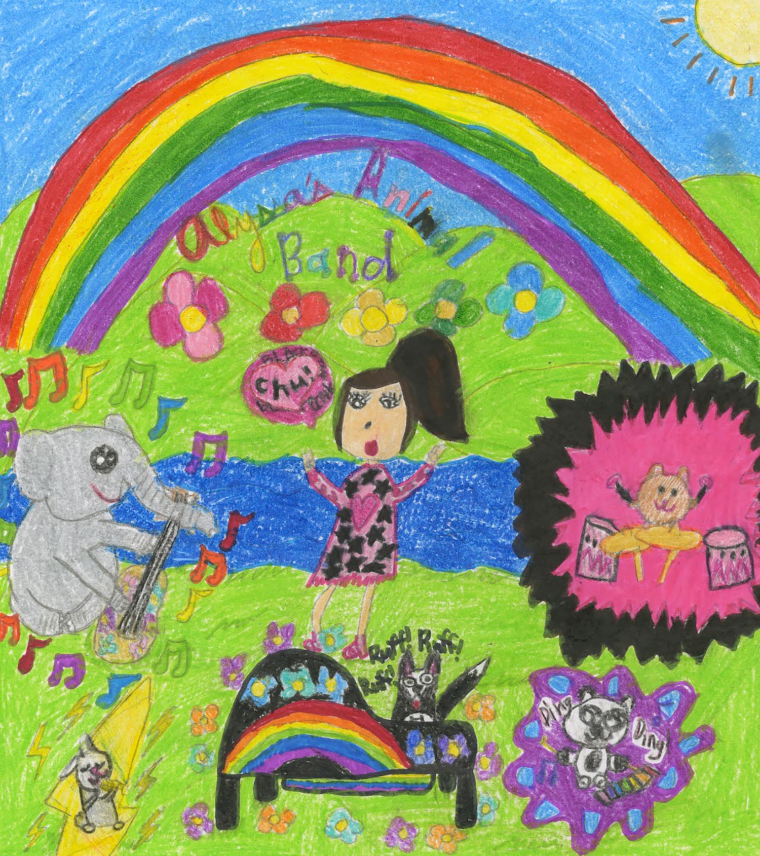 Alyssa Heywood - 3rd grade; Fremont, CA