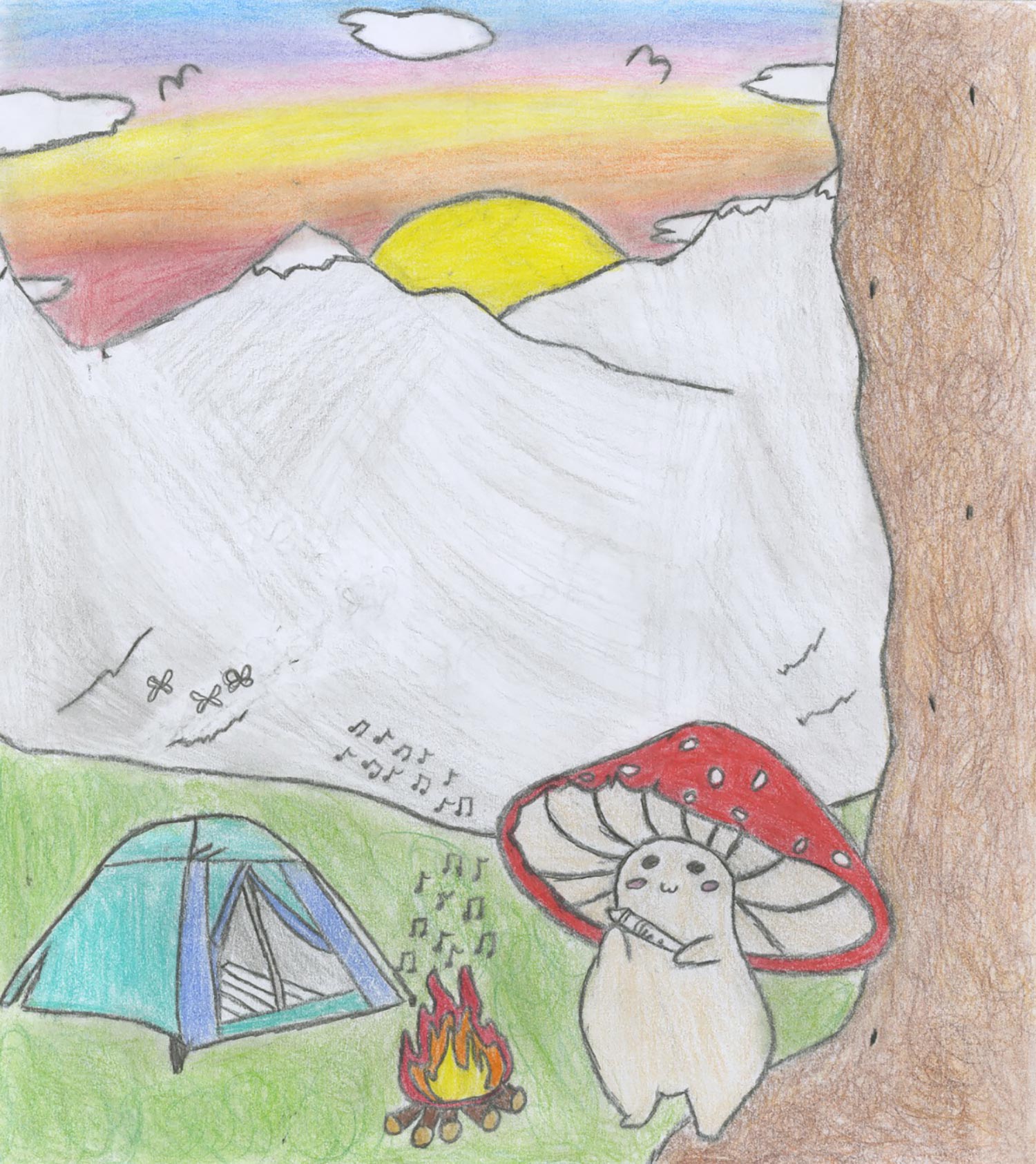 Monica Corak - 6th grade; Edmonton, Alberta art