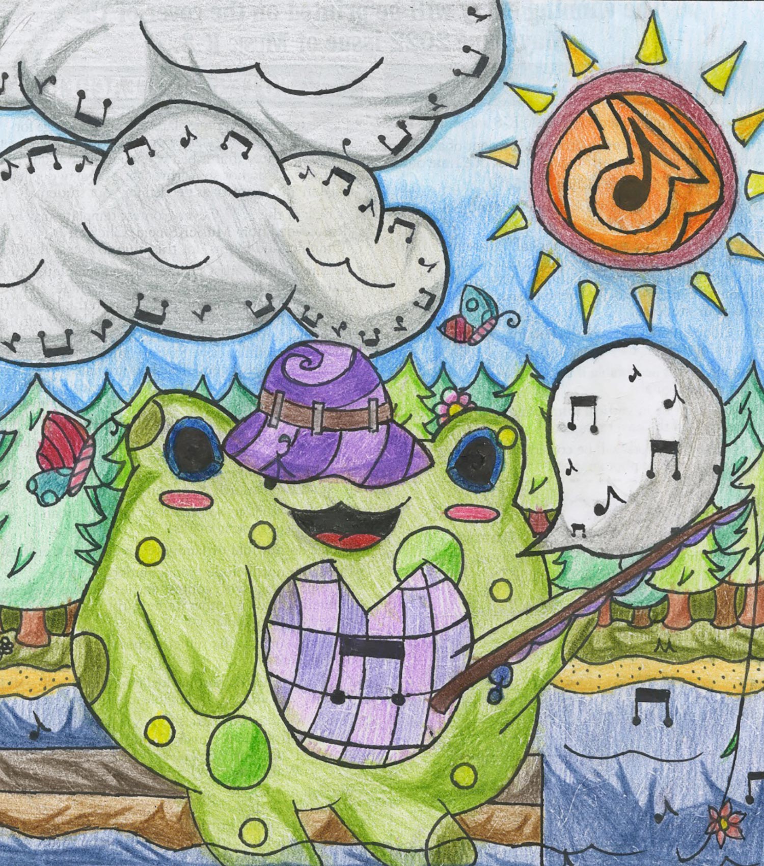 Sophie McDaniel - 5th grade; Port Angeles, WA art