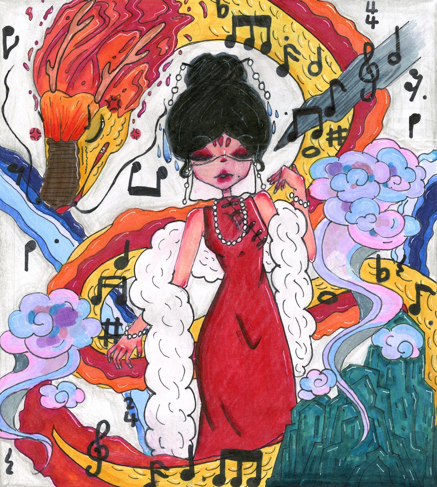Jessie Cheng - 5th grade; Diamond Bar, CA art