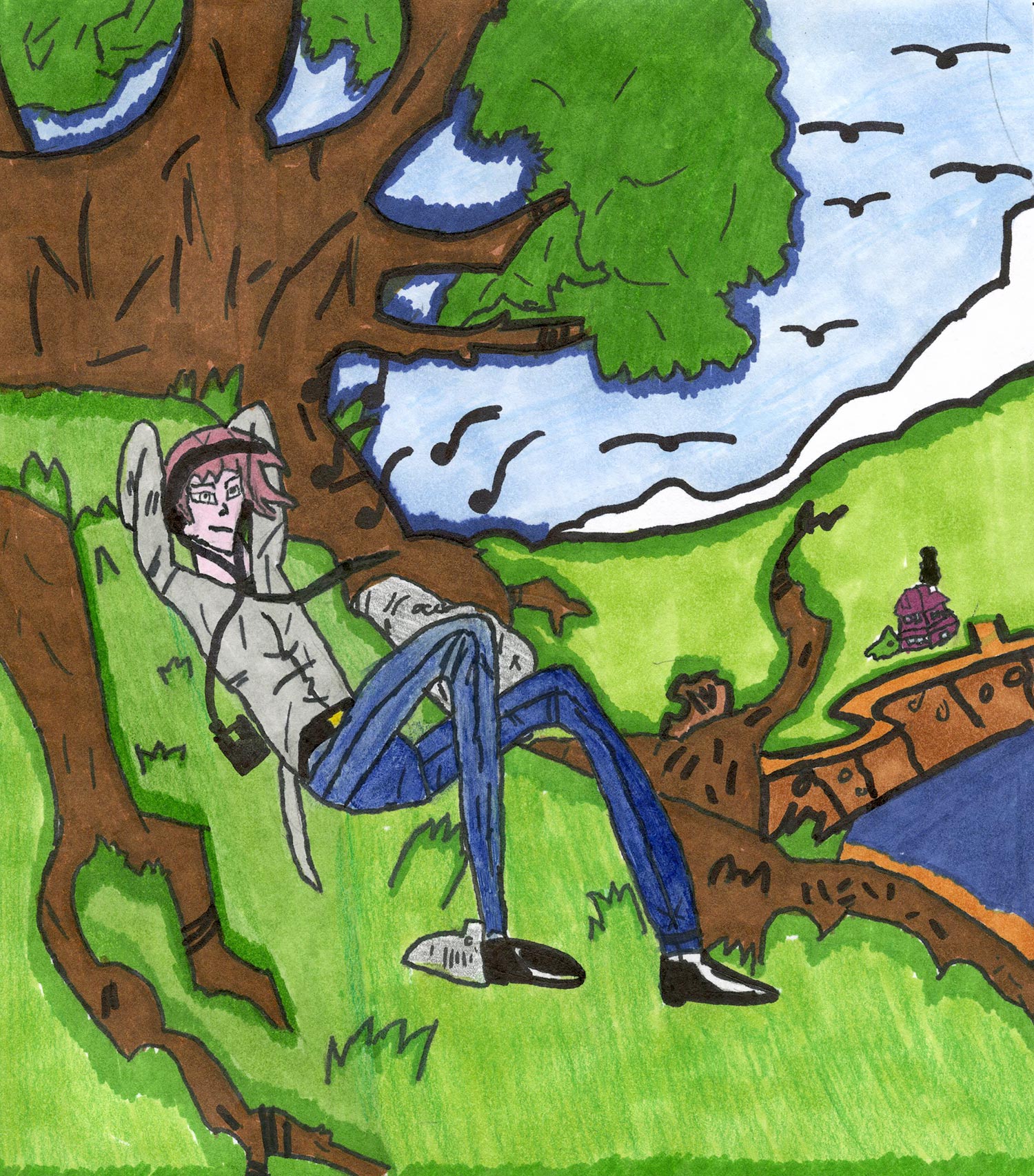 Henry Springer - 8th grade; Southampton, NY art