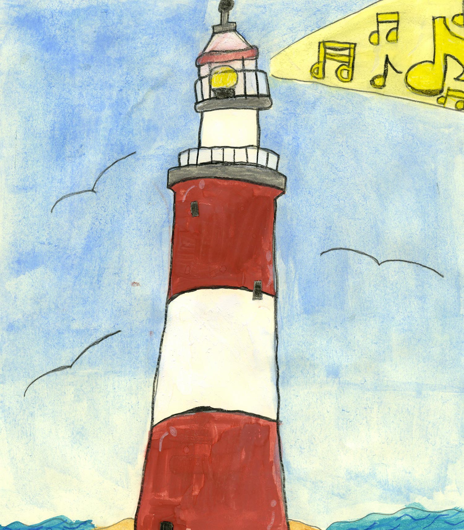 Sailor-Stone Gurganus - 4th grade; New Hartford, NY art