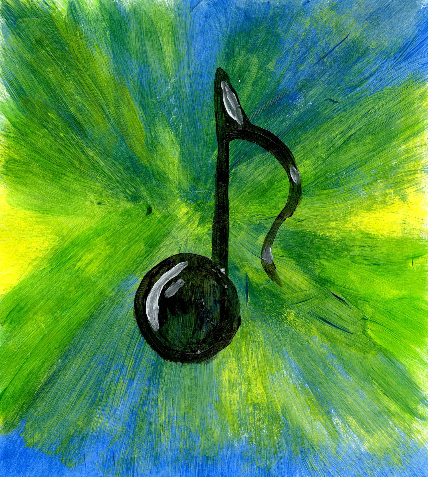 Brecken Kueser - 3rd grade; Greeley, KS art