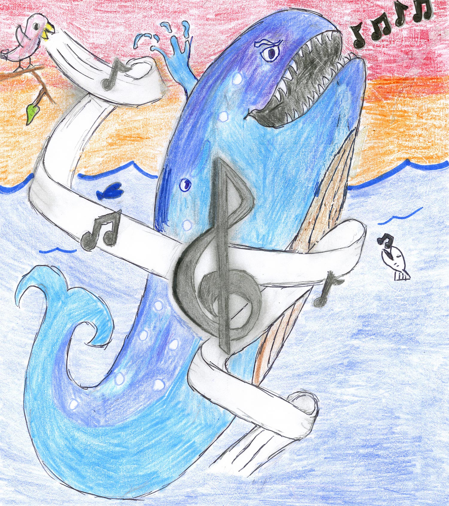 Melody Chen - 5th grade; Diamond Bar, CA art