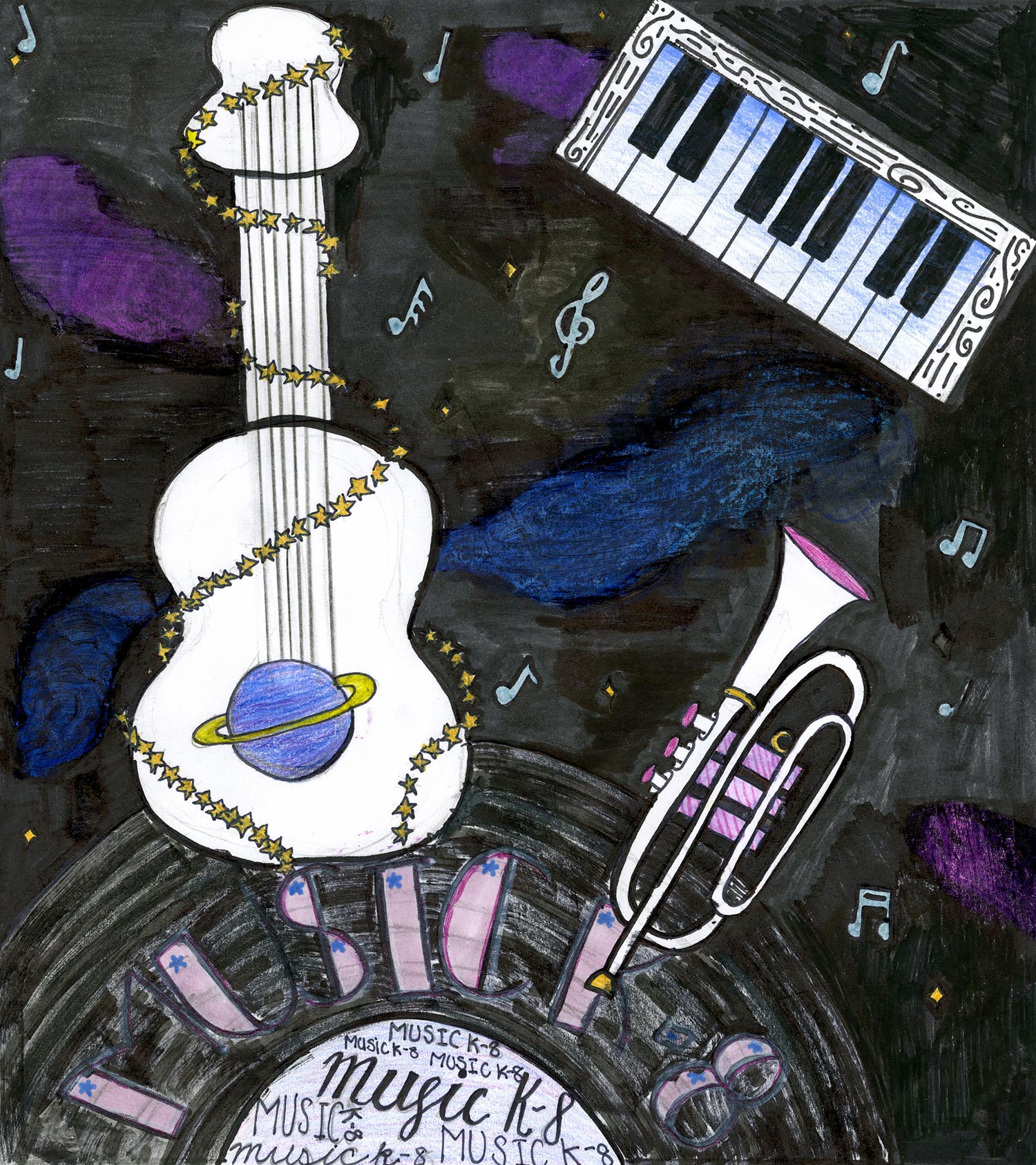Elizabeth Hwang - 5th grade; Diamond Bar, CA art