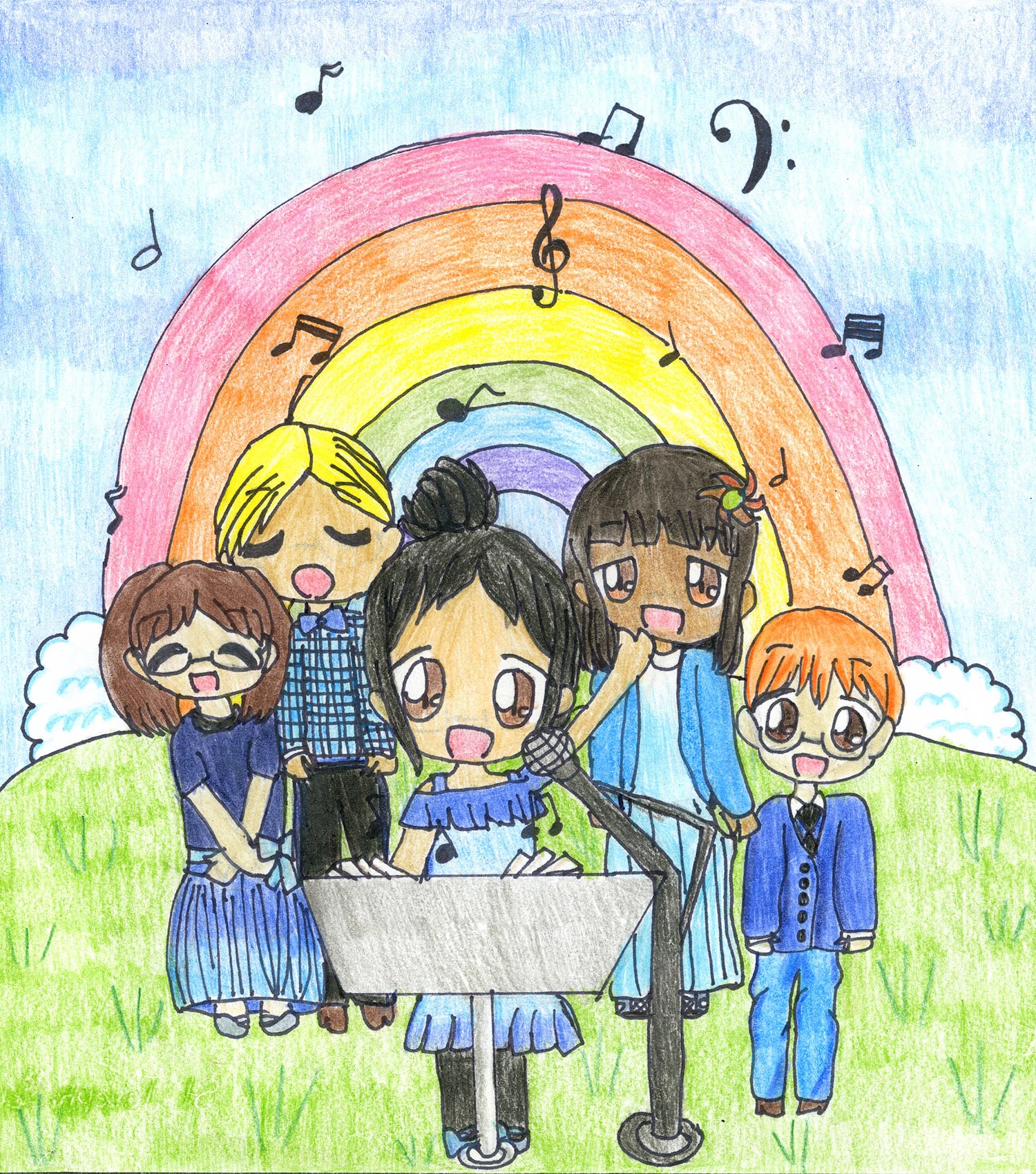 Jasmine Fernandez - 4th grade; Fremont, CA art