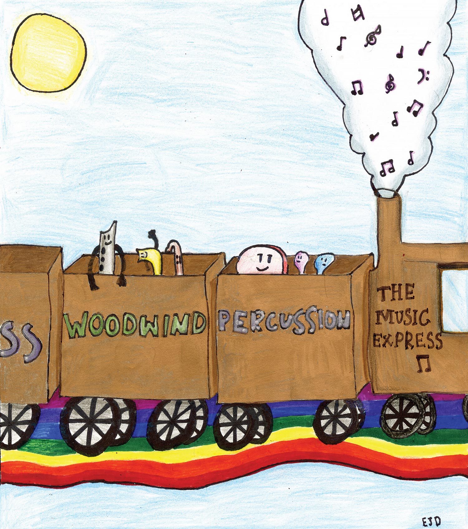 Ellie Dellapenna - 5th grade; Weston, FL art
