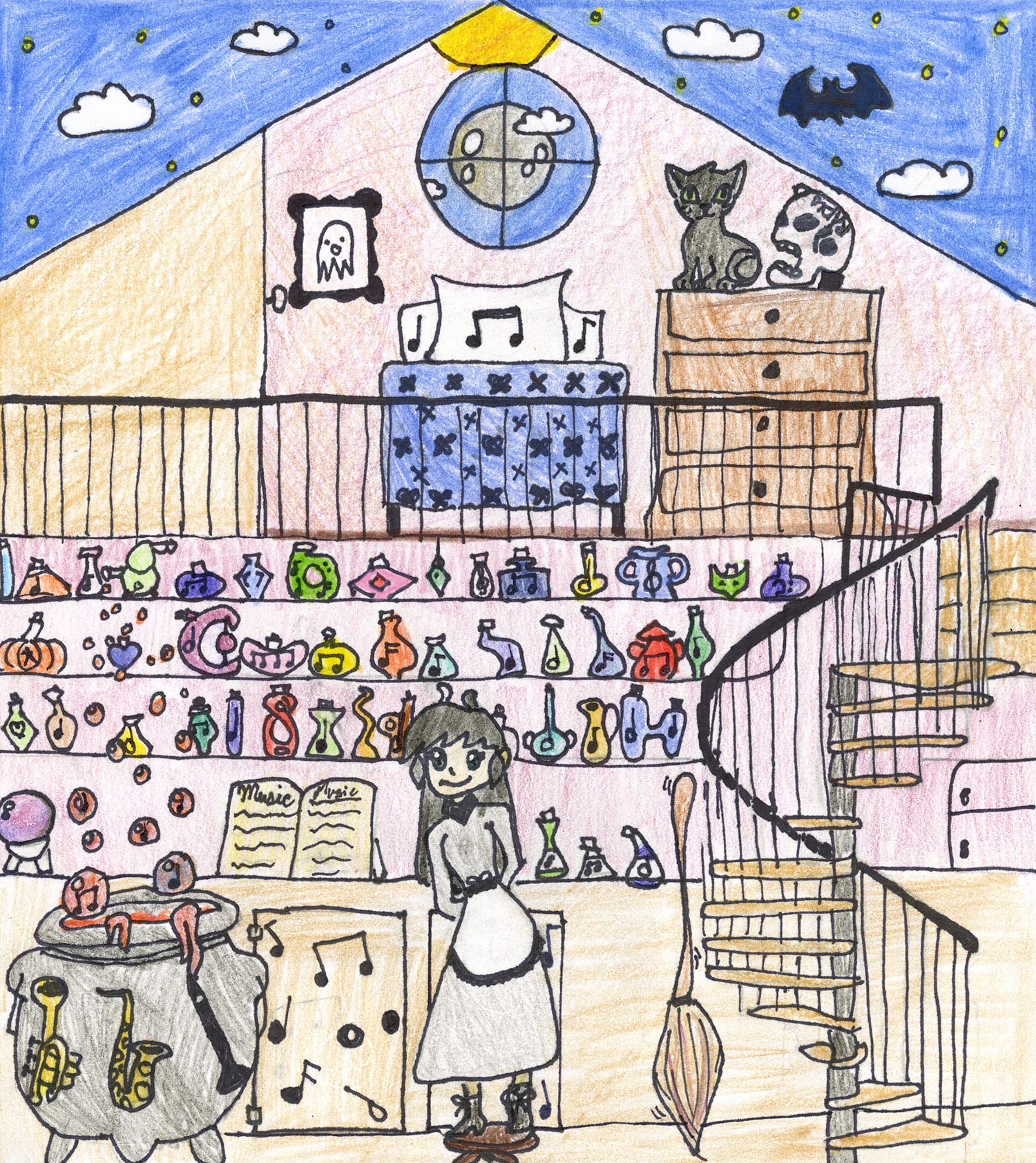 Elizabeth Bergs - 6th grade; Edgar, WI art