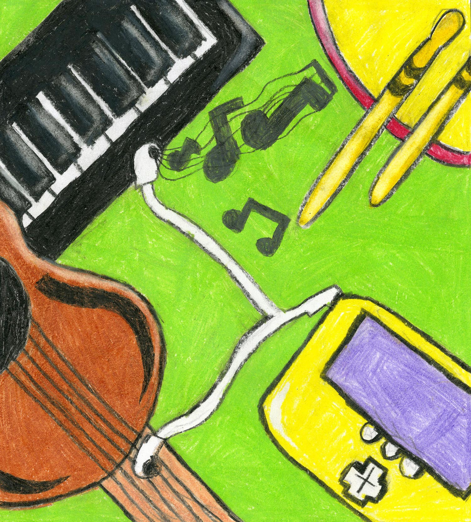 Asher Sage - 5th grade; Fort Collins, CO art