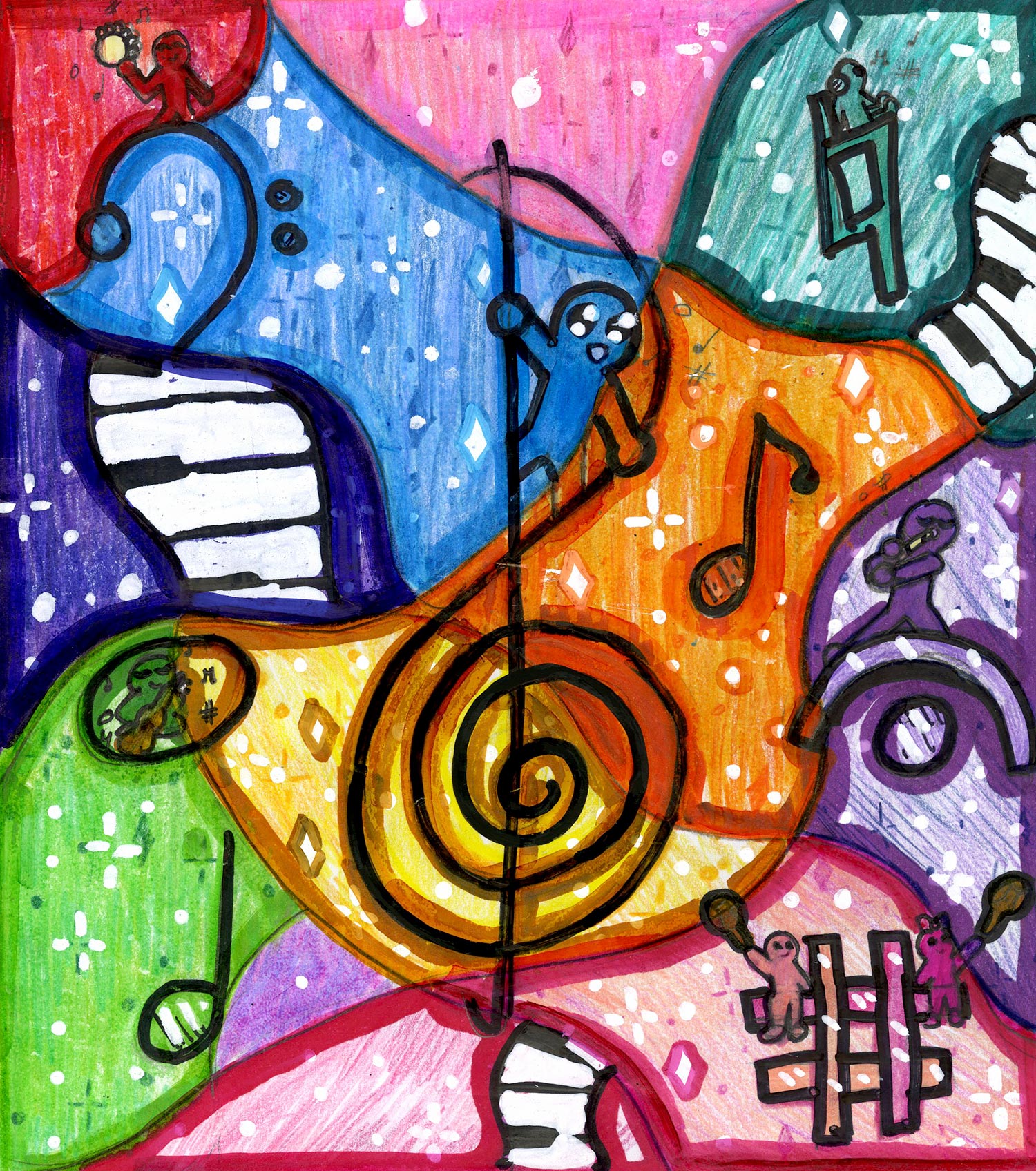 Valentina Orellana - 5th grade; Weston, FL art