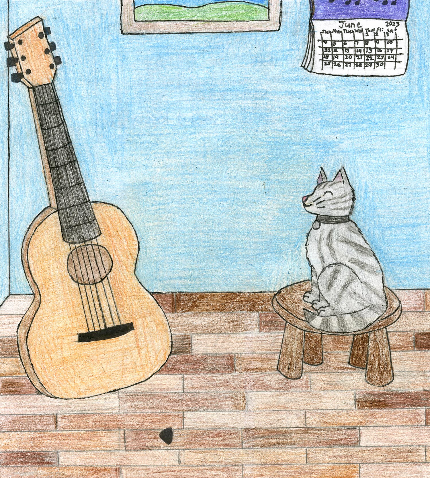 Cadence Urhausen - 5th grade; Cheney, WA art