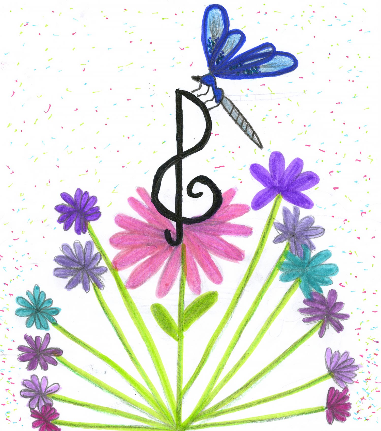 Julia Devito - 5th grade; Weston, FL art