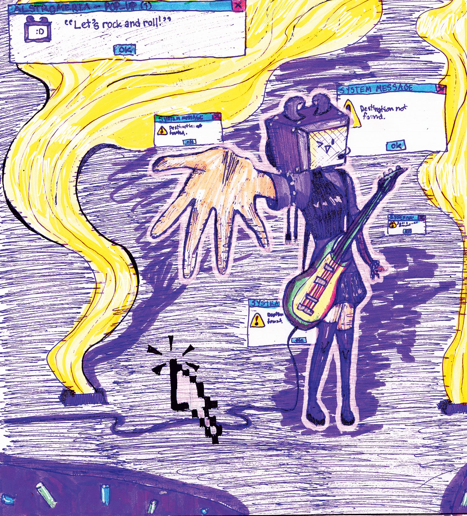 Megan Dormani - 7th grade; Escondido, CA art