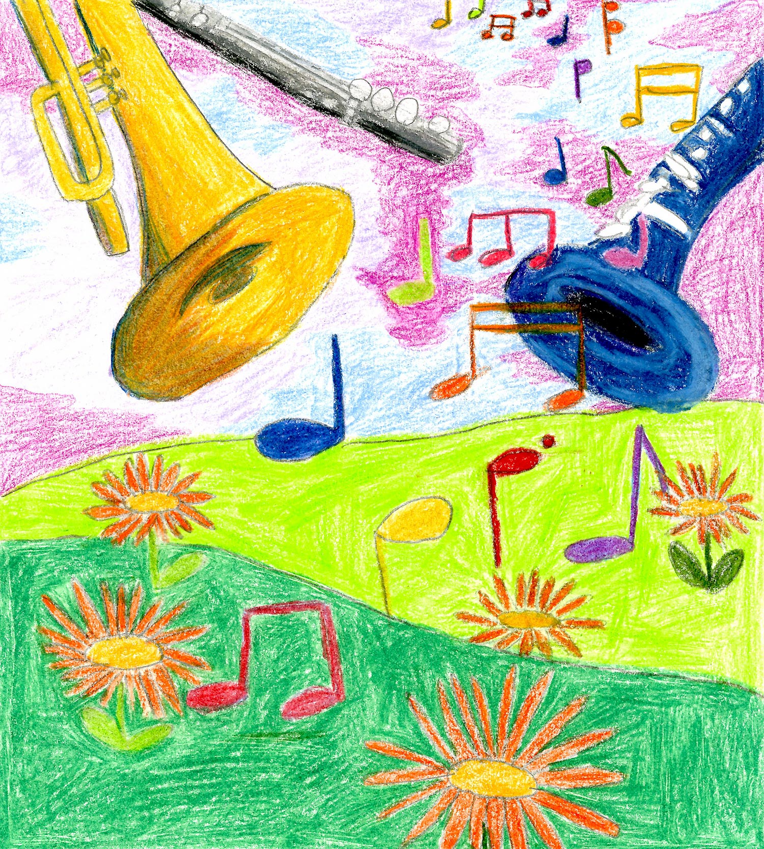 Yuna Kim - 5th grade; Fort Collins, CO art