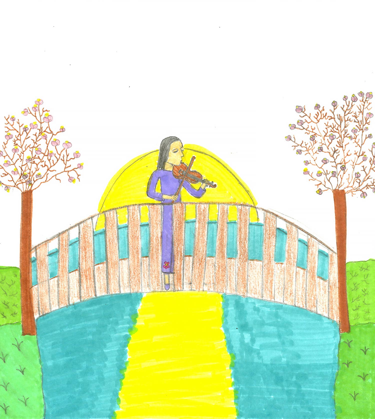 Anna Kim - 3rd grade; Alameda, CA art